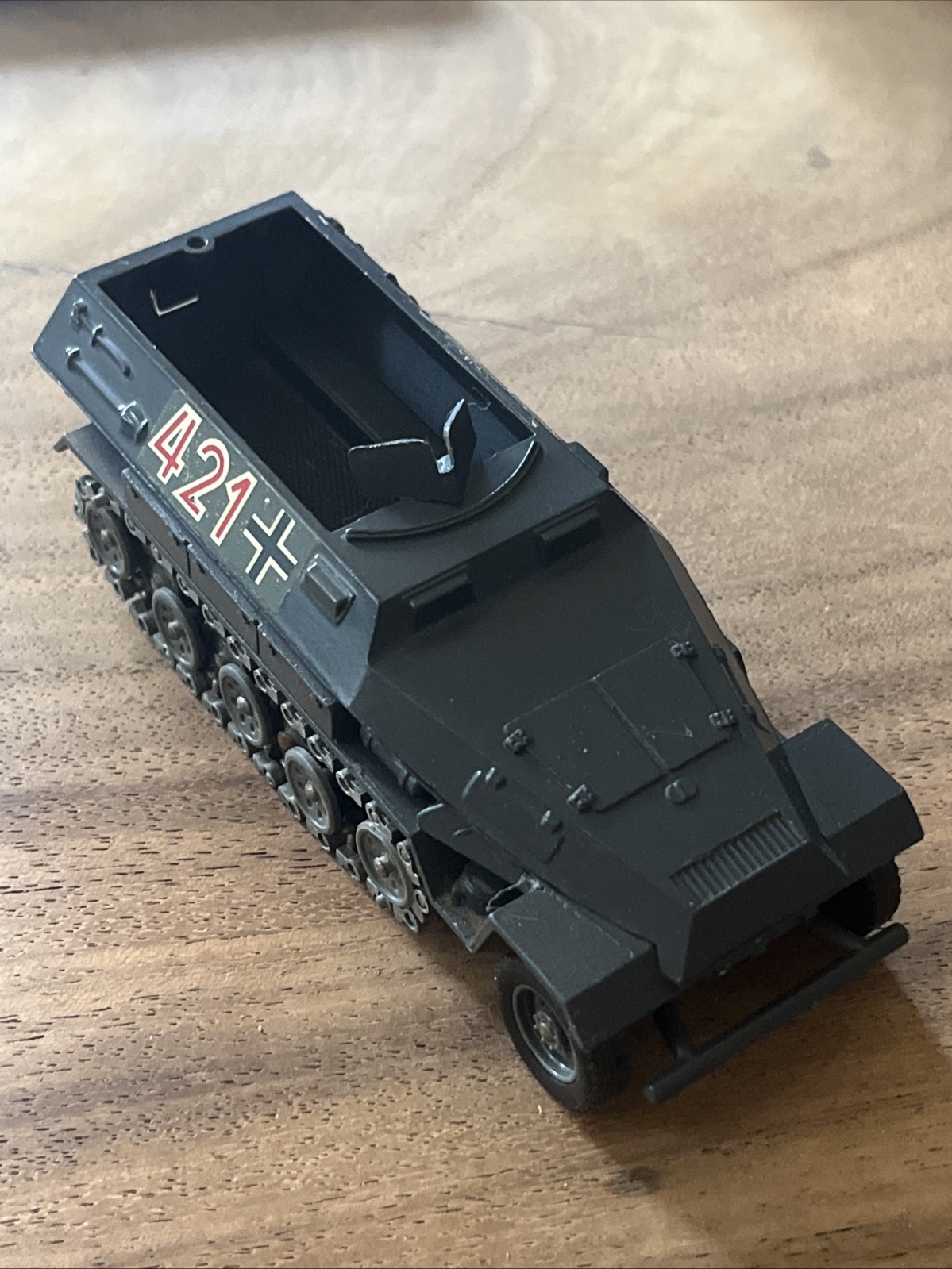 VTG Solido HK Hanomag SD.KFZ 251/1 German Military Half Track Vehicle Gray Paint