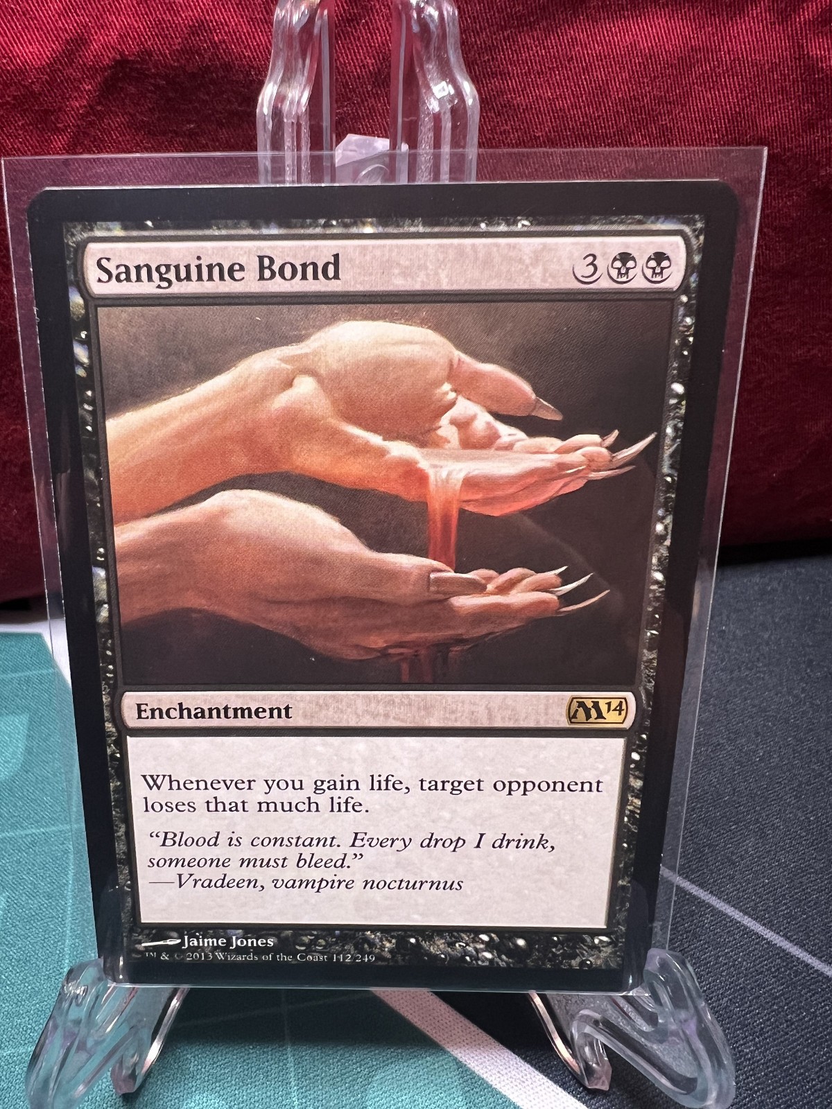 Sanguine Bond Rare EN 112 MTG M14 NM