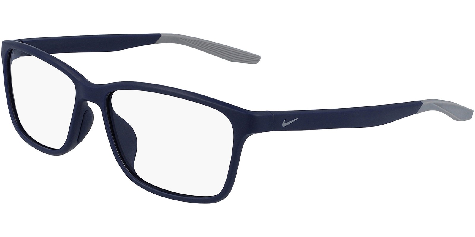 Nike Optical Men\'s Matte Midnight Navy Square Eyeglasses NK7118N 413 57 Cambodia