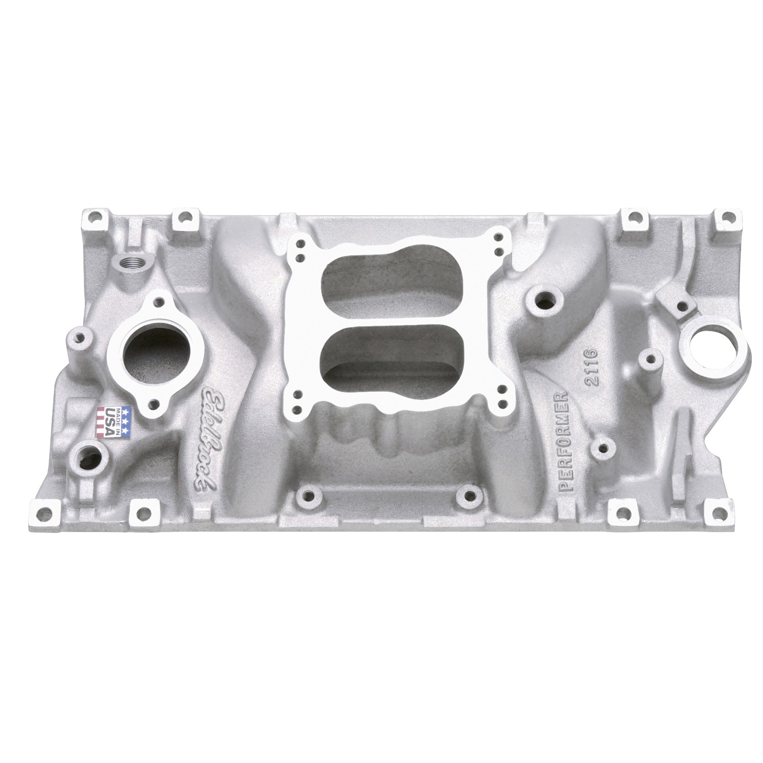 Edelbrock 2116 Performer Intake Manifold for Small-Block Chevy w/Vortec Heads