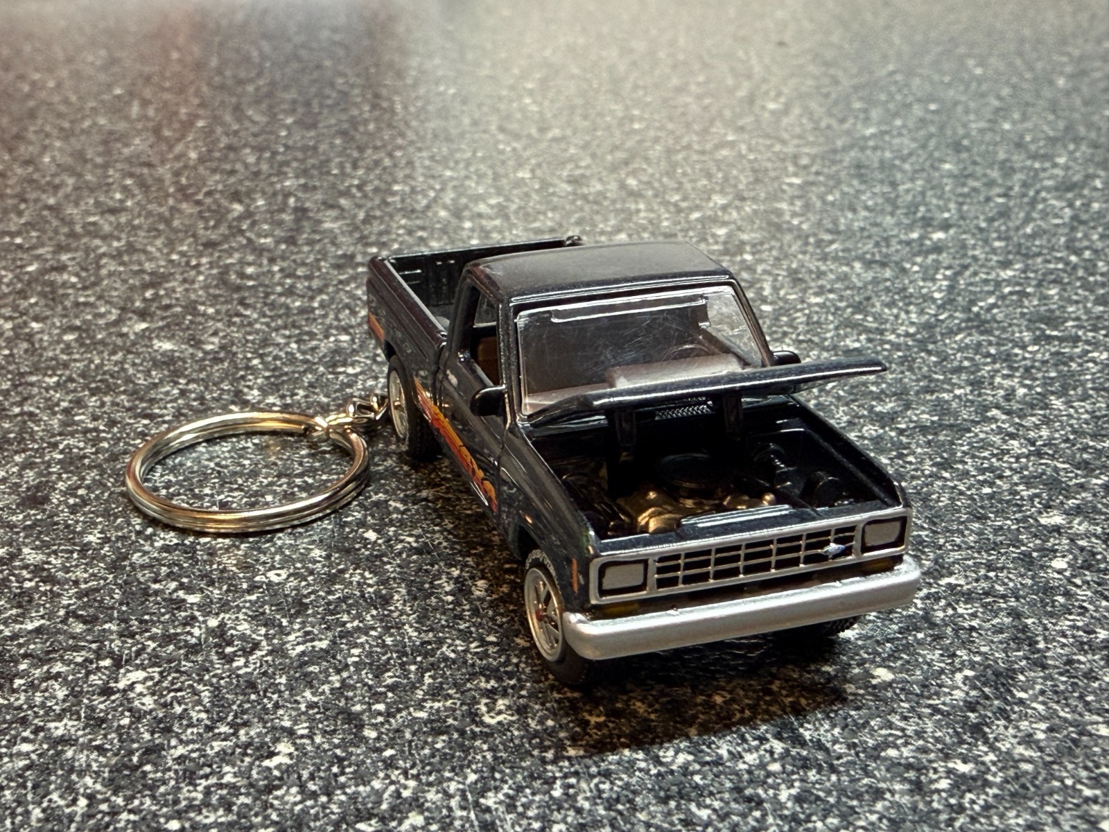 1985 Ford Ranger Keychain Gray Matchbox Hot Wheels 1985 Ford Ranger Keychain Gray Matchbox Hot Wheels