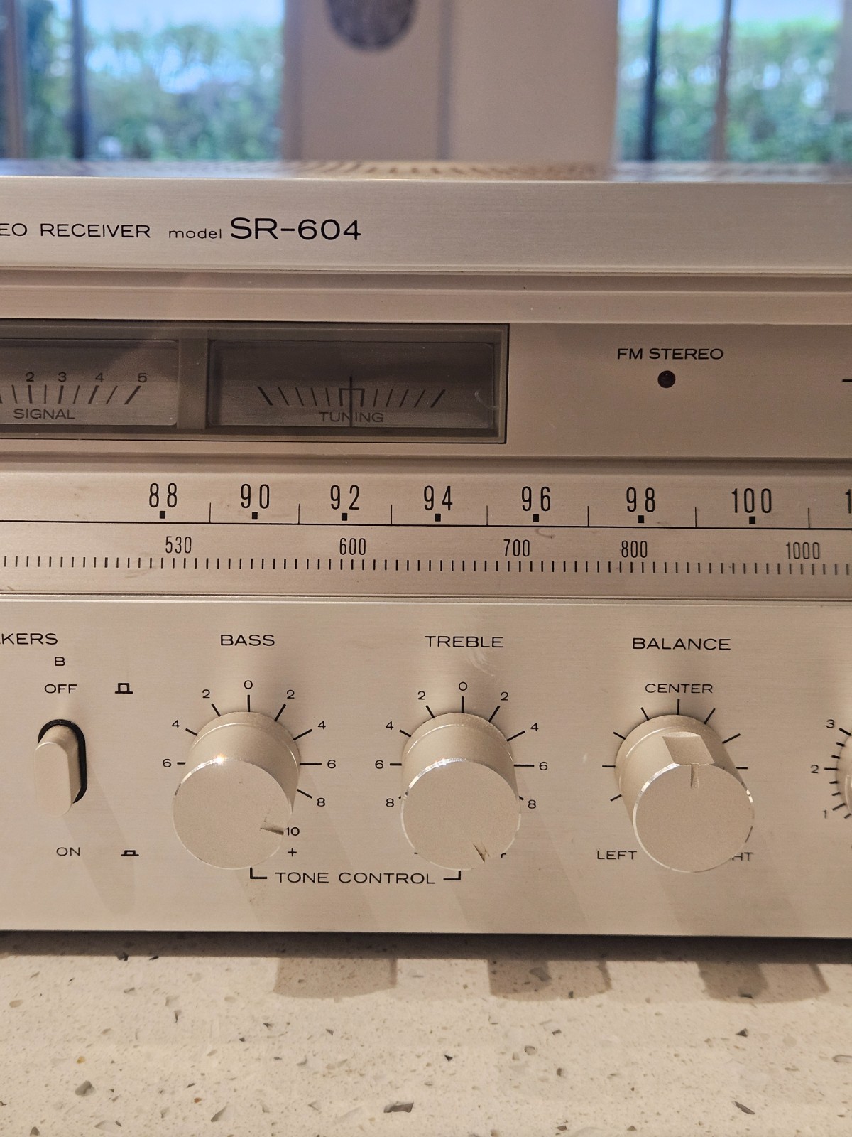 Vintage Hitachi SR-604 Class G AM/FM Stereo Receiver 35W Working