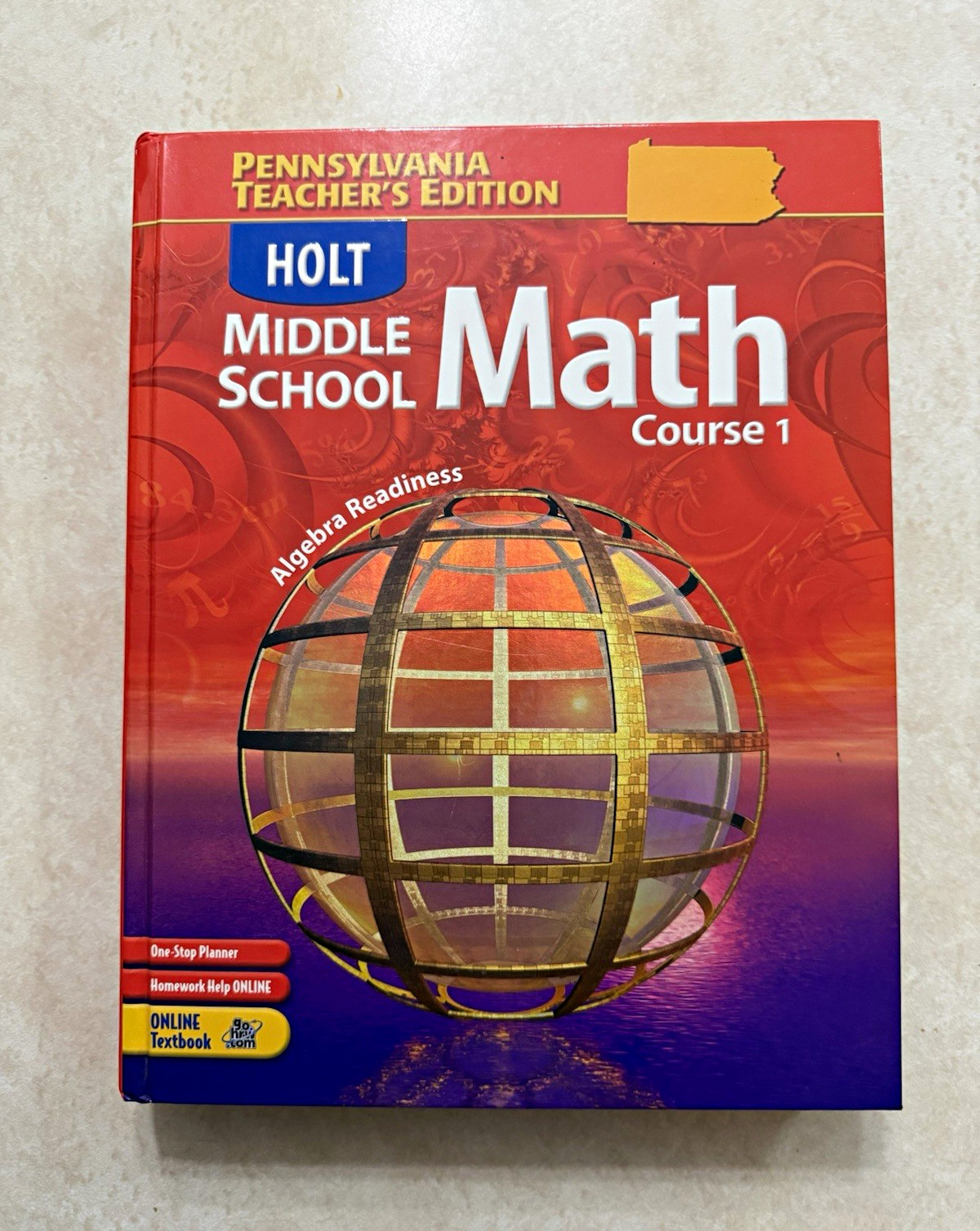 Holt, Rinehart and Winston Holt Middle School Math Course 1 PA Teacher Ed HC+CD Holt, Rinehart and Winston Holt Middle School Math Course 1 PA Teacher Ed HC+CD