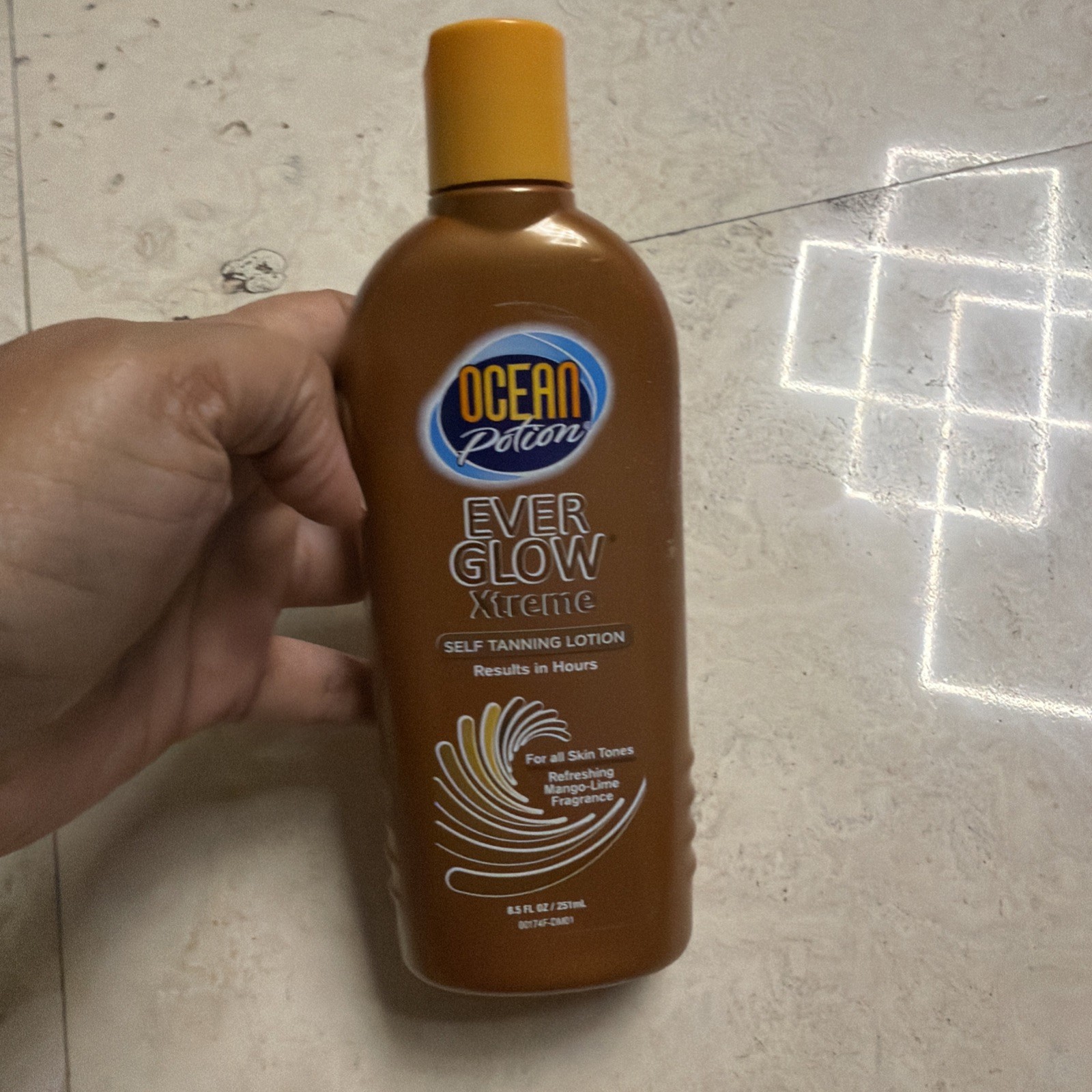 (1) NEW Ocean Potion Ever Glow Xtreme Self-Tanning Lotion Mango Lime 8.5oz