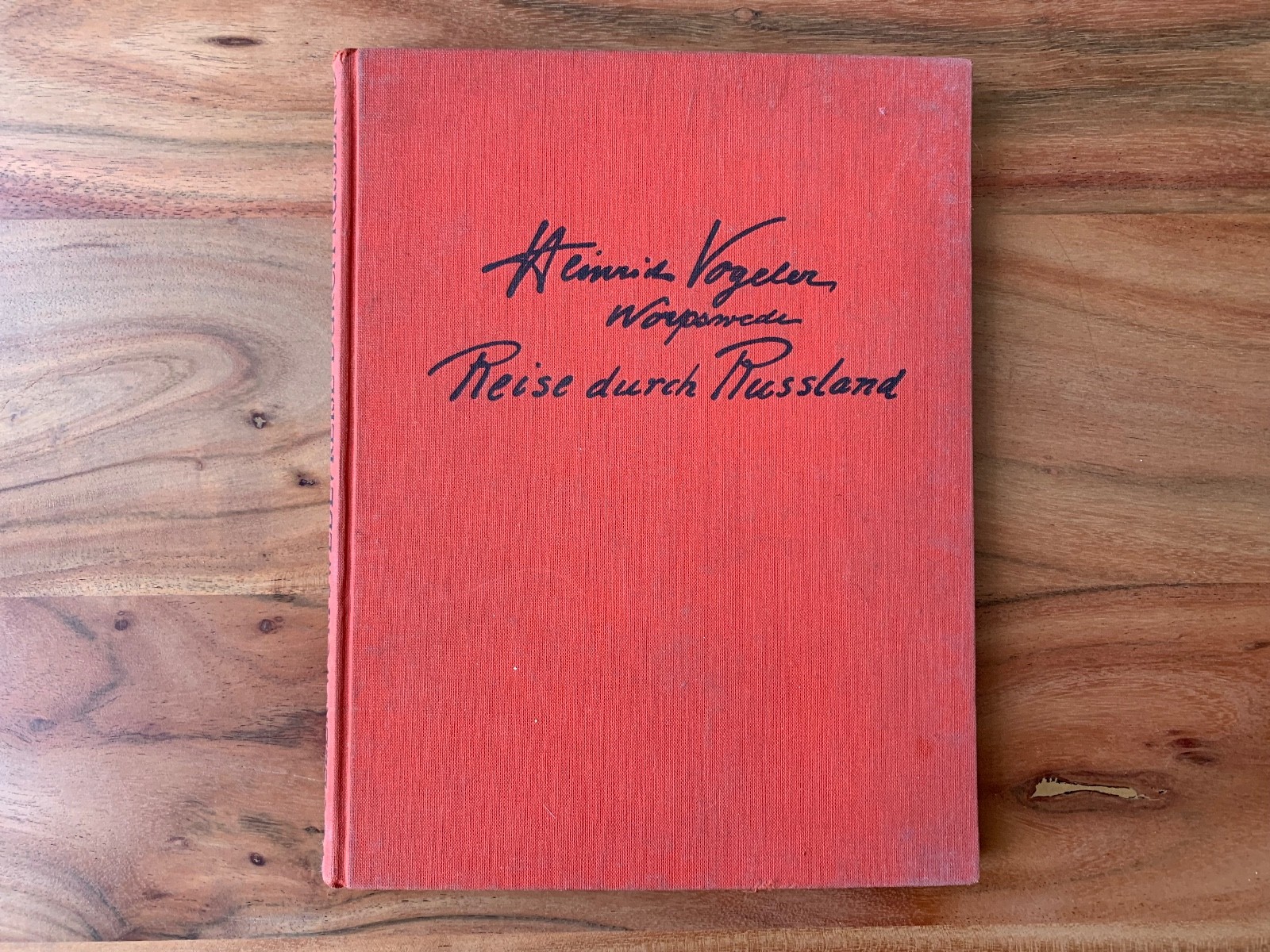 Vogeler-Worpswede Reise durch Russland Reissner Dresden 1925 32 Taf