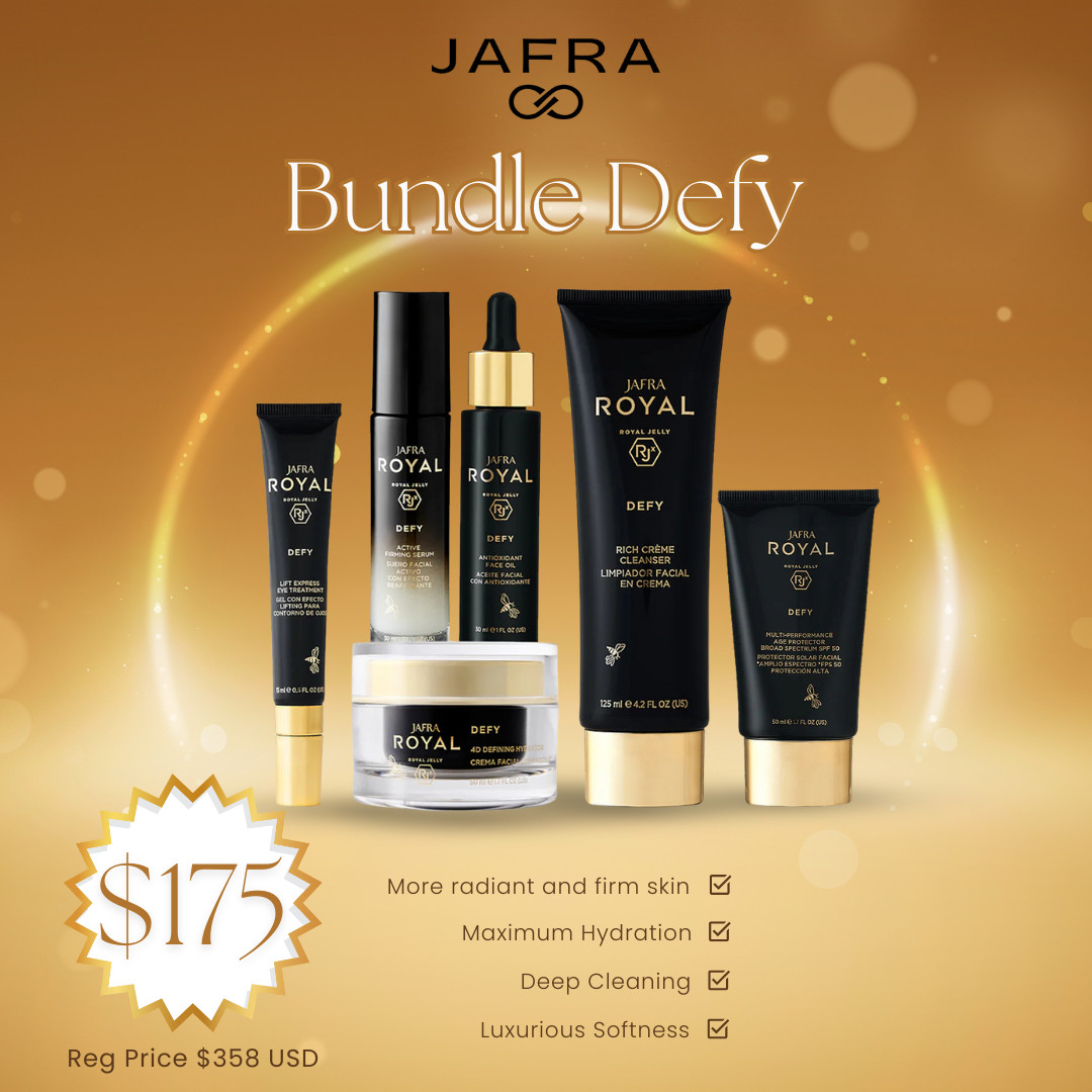 BUNDLE DEFY JAFRA SET OF 6 - NEW AND SEALED