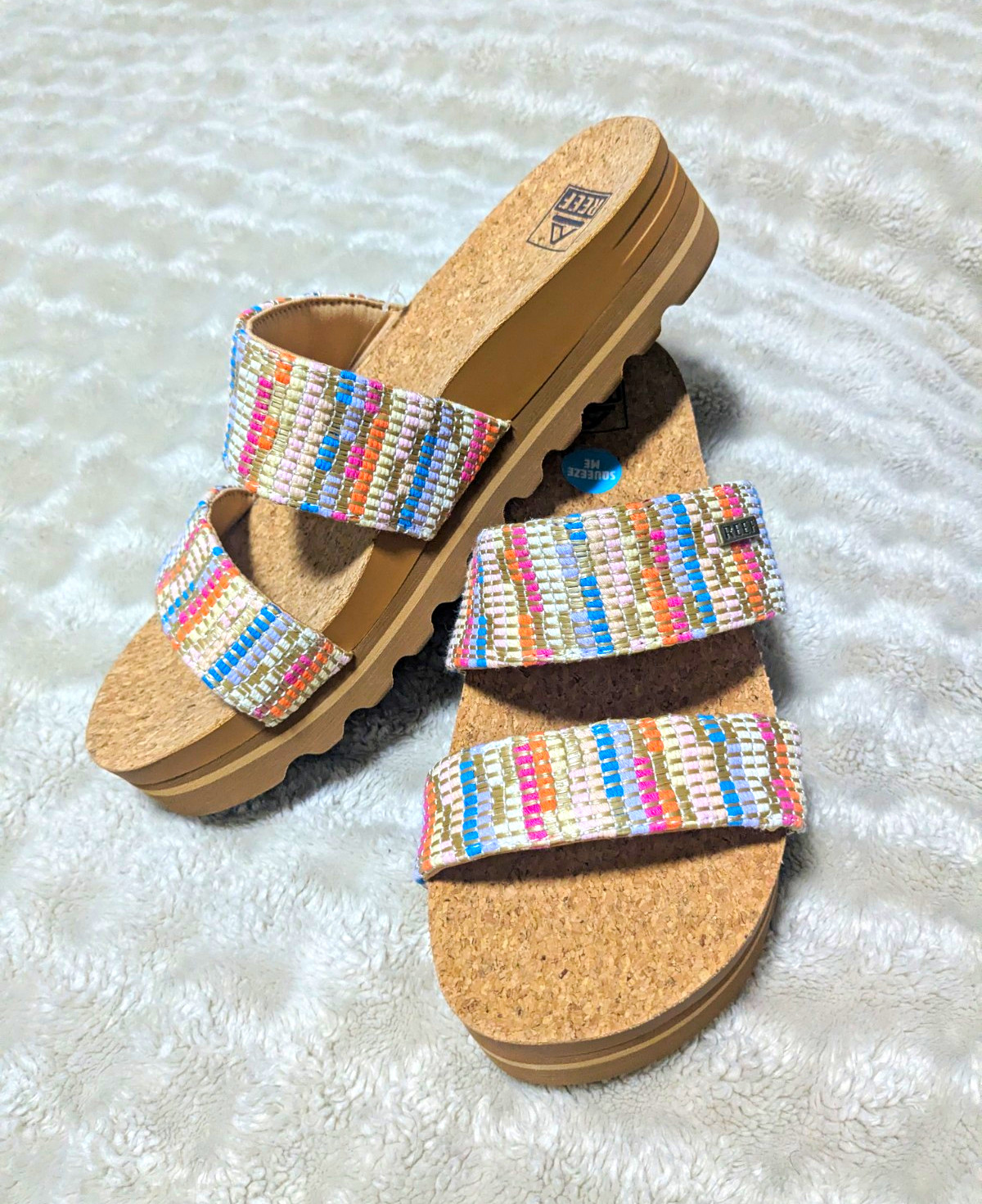 Reef Cushion Vista Hi Sandal Cork Insole Women’s US 10 CJ7126 Reef Cushion Vista Hi Sandal Cork Insole Women’s US 10 CJ7126