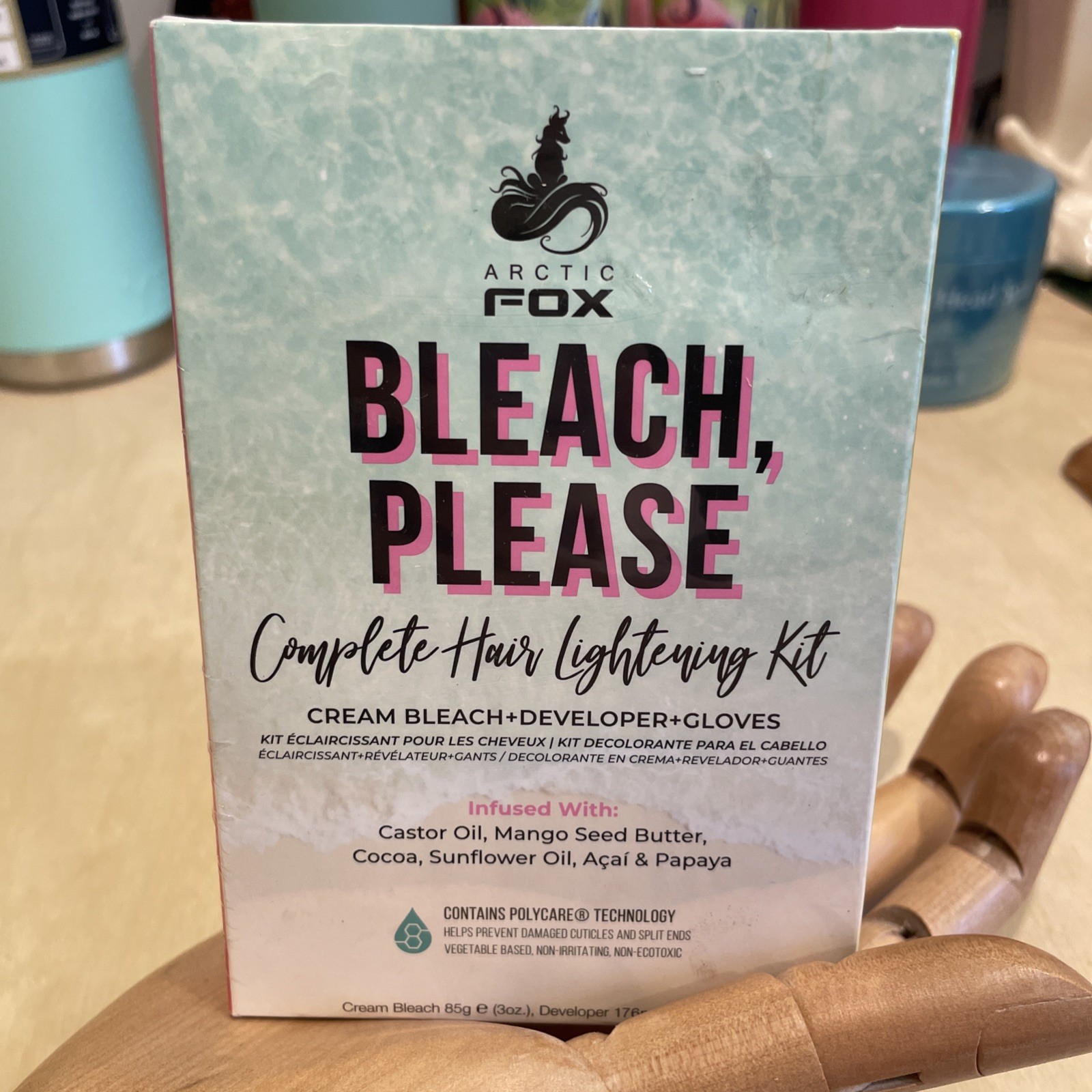 Arctic Fox Bleach, Please Complete Hair Lightening Kit Vegan Cruelty Free Arctic Fox Bleach, Please Complete Hair Lightening Kit Vegan Cruelty Free