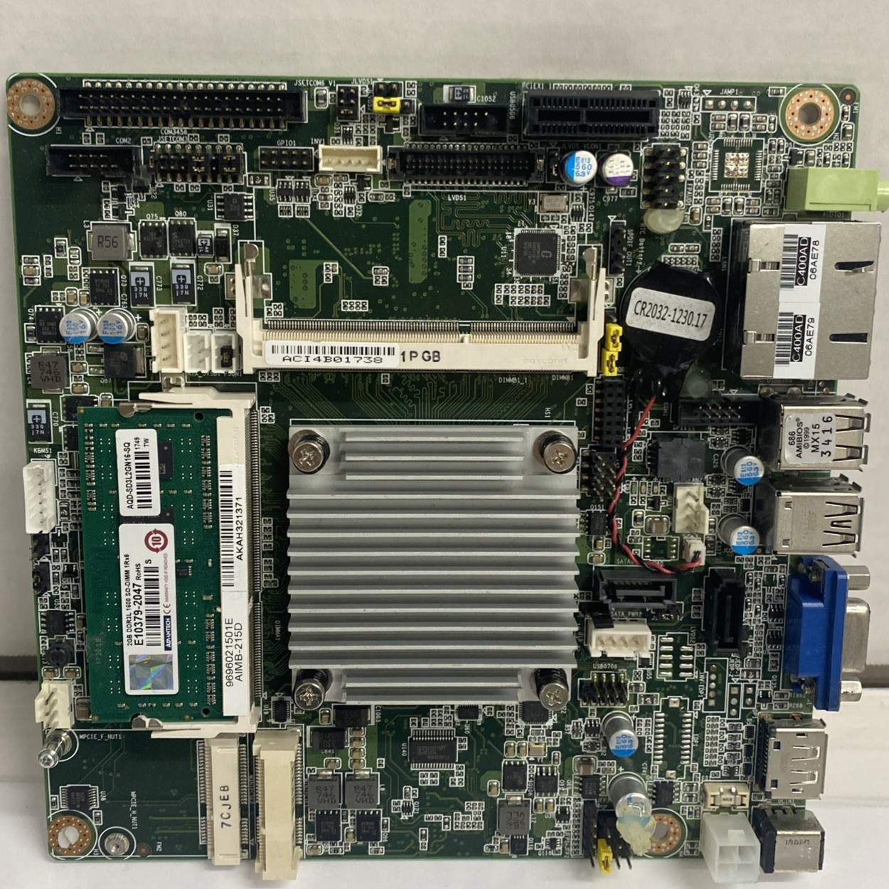 1pc used Advantech motherboard AIMB-215