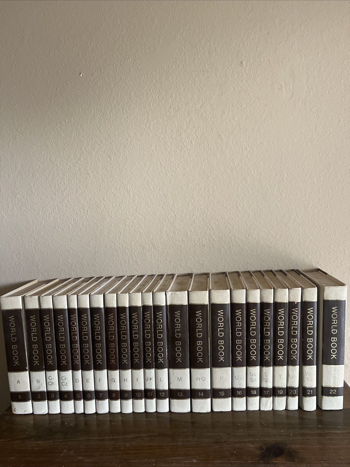 World Book Encyclopedia 1974 Complete Set 22 Volumes Vintage Hardcover Books