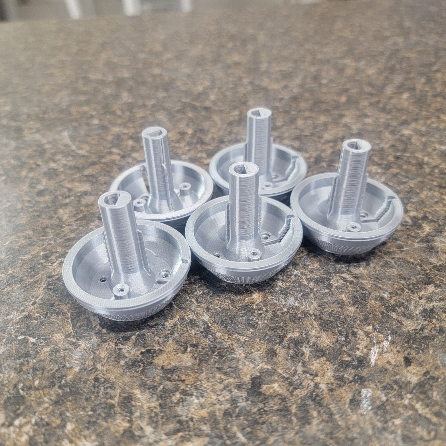 Samsung Cooktop Knob Replacement Insert (DG64-00607 / A001) - 5-PACK, NOT A KNOB