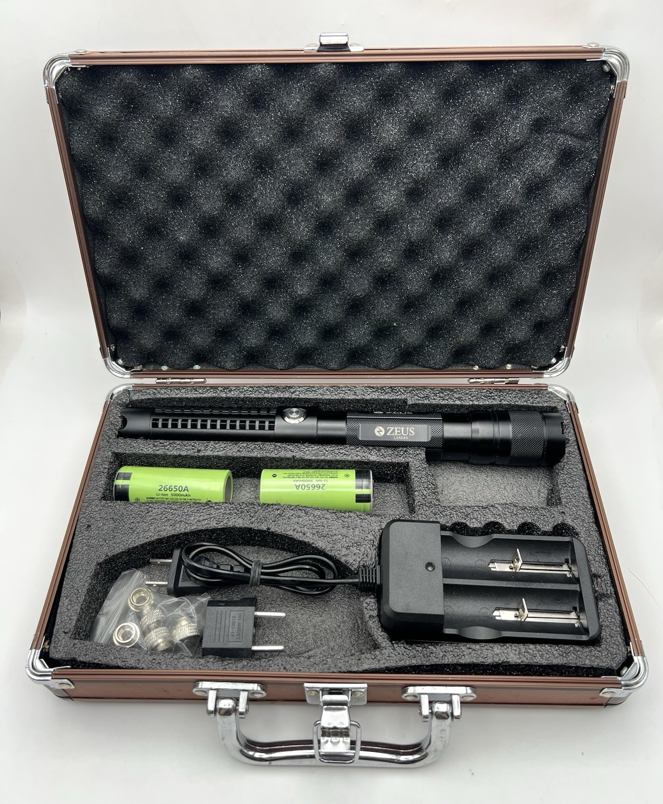 Zeus Lasers Pro Blue Laser 445nm Professional Complete Set Excellent Condition Zeus Lasers Pro Blue Laser 445nm Professional Complete Set Excellent Condition