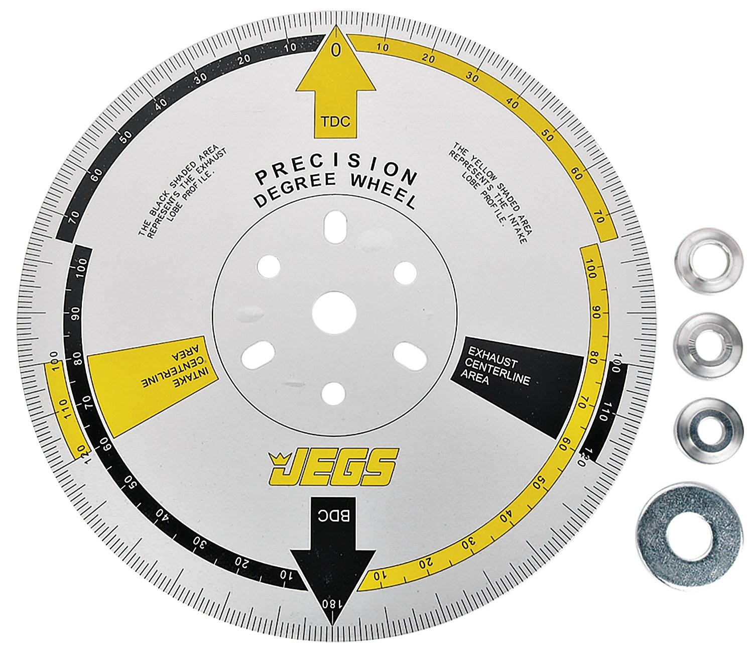 JEGS Precision Cam Degree Wheel 11 in.