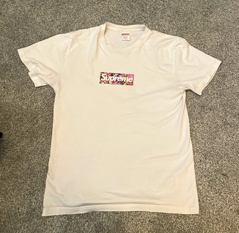 Supreme x Takashi Muarakami COVID-19 Relief Tee, Size Small Supreme x Takashi Muarakami COVID-19 Relief Tee, Size Small