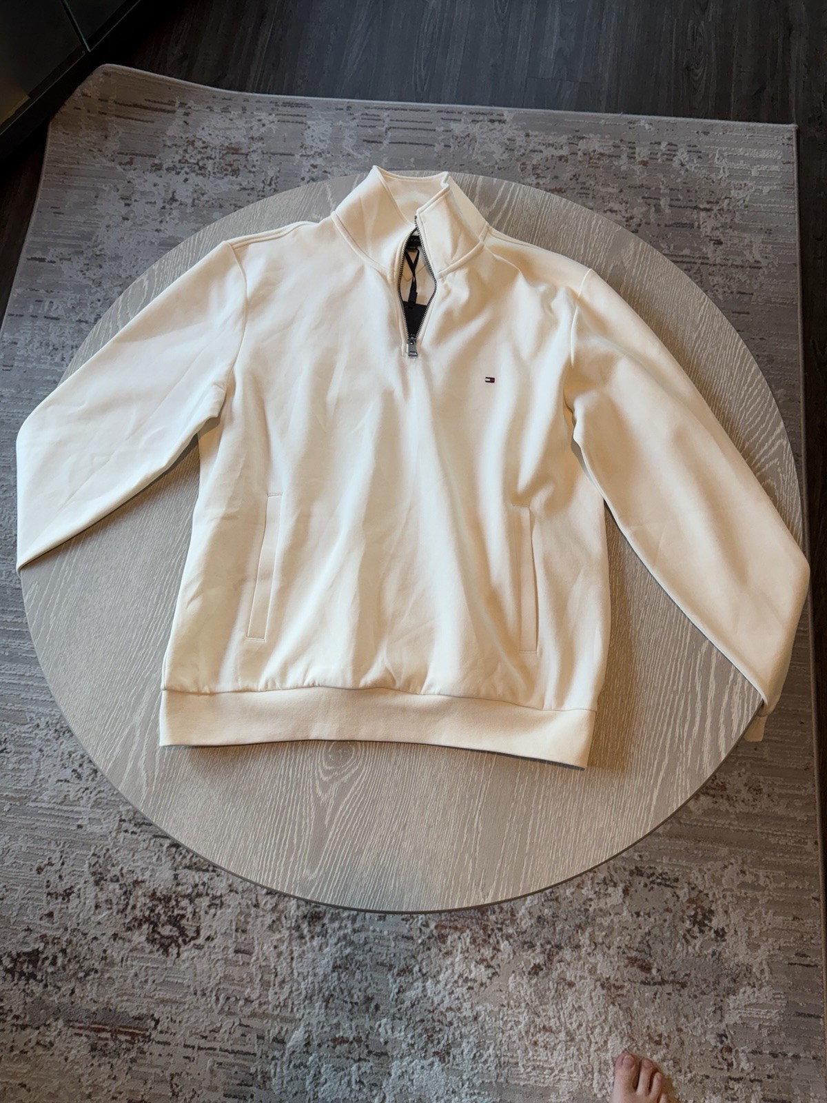 Tommy Hilfiger Quarter Zip Men’s White