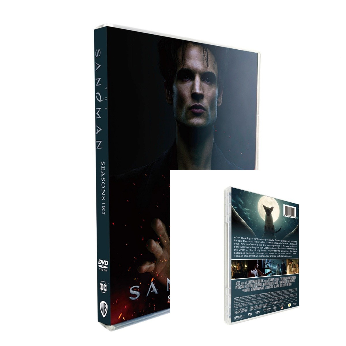 New Box Set The Sandman Seasons 1-2 (DVD, 6-Disc) Sealed New Box Set The Sandman Seasons 1-2 (DVD, 6-Disc) Sealed