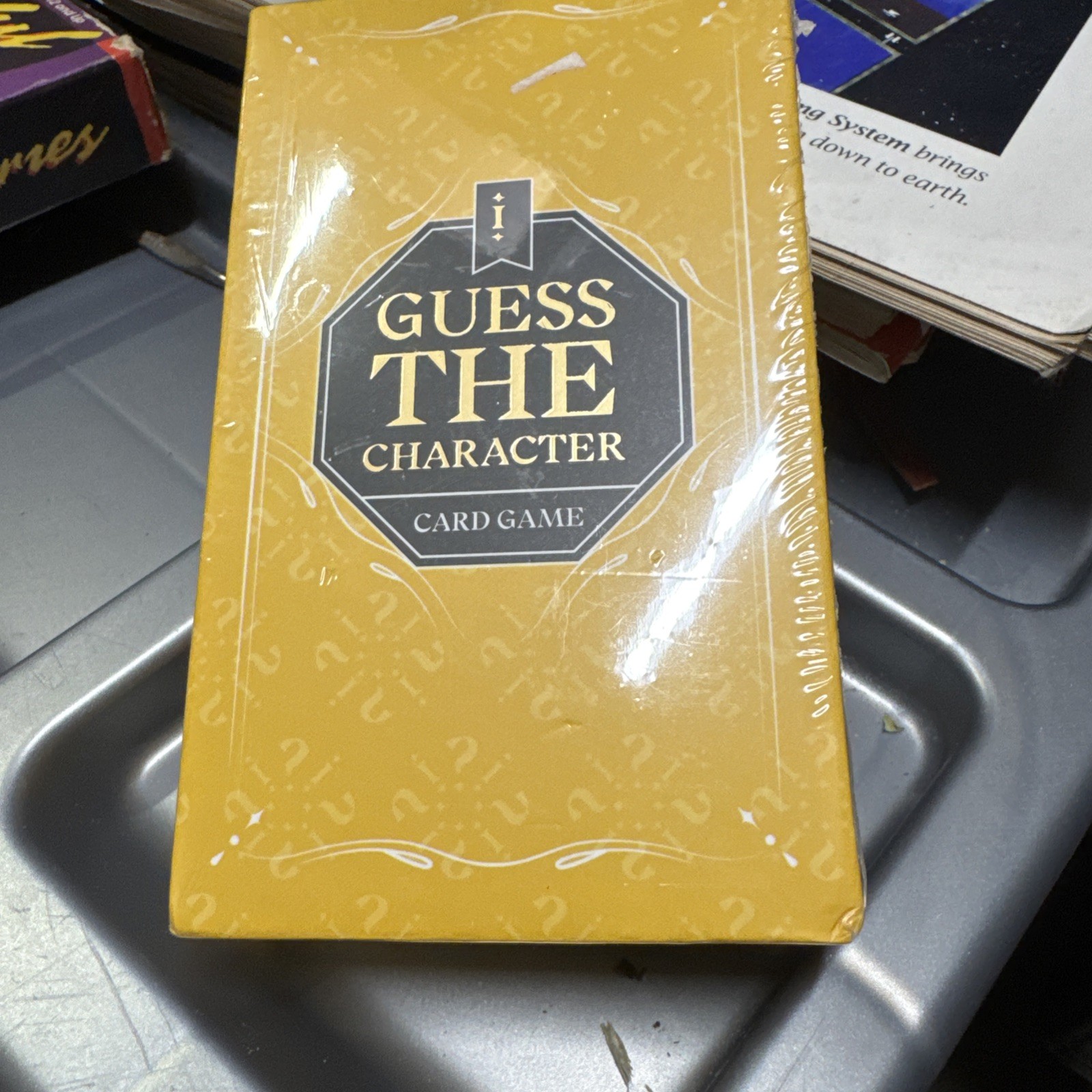 Illumicrate Guess The Character Card Game Guess Who Books Lovers Gift New In Pkg