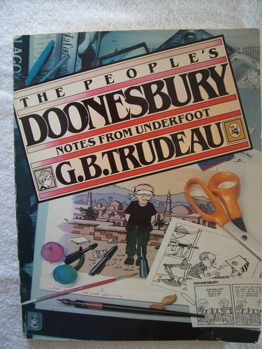 The People\'s Doonesbury: Notes from Underfoot by G. B. Trudeau, Good Book