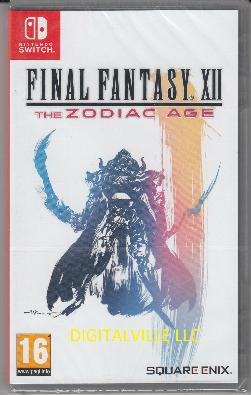 Final Fantasy XII The Zodiac Age Nintendo Switch Open box in mint condition