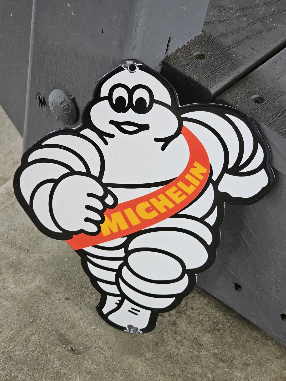 VINTAGE MICHELIN MAN TIRES PORCELAIN ADVERTISING DOOR SIGN WHEELS TIRE 9 VINTAGE MICHELIN MAN TIRES PORCELAIN ADVERTISING DOOR SIGN WHEELS TIRE 9