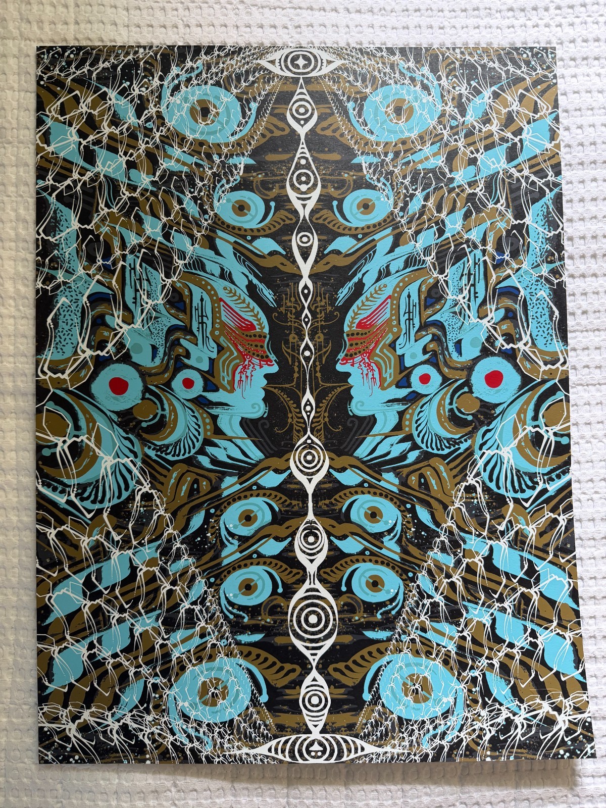 TOOL BAND Poster by Revolver Magazine Jondix limited signed/ #\'d Lateralus 18x24 TOOL BAND Poster by Revolver Magazine Jondix limited signed/ #\'d Lateralus 18x24