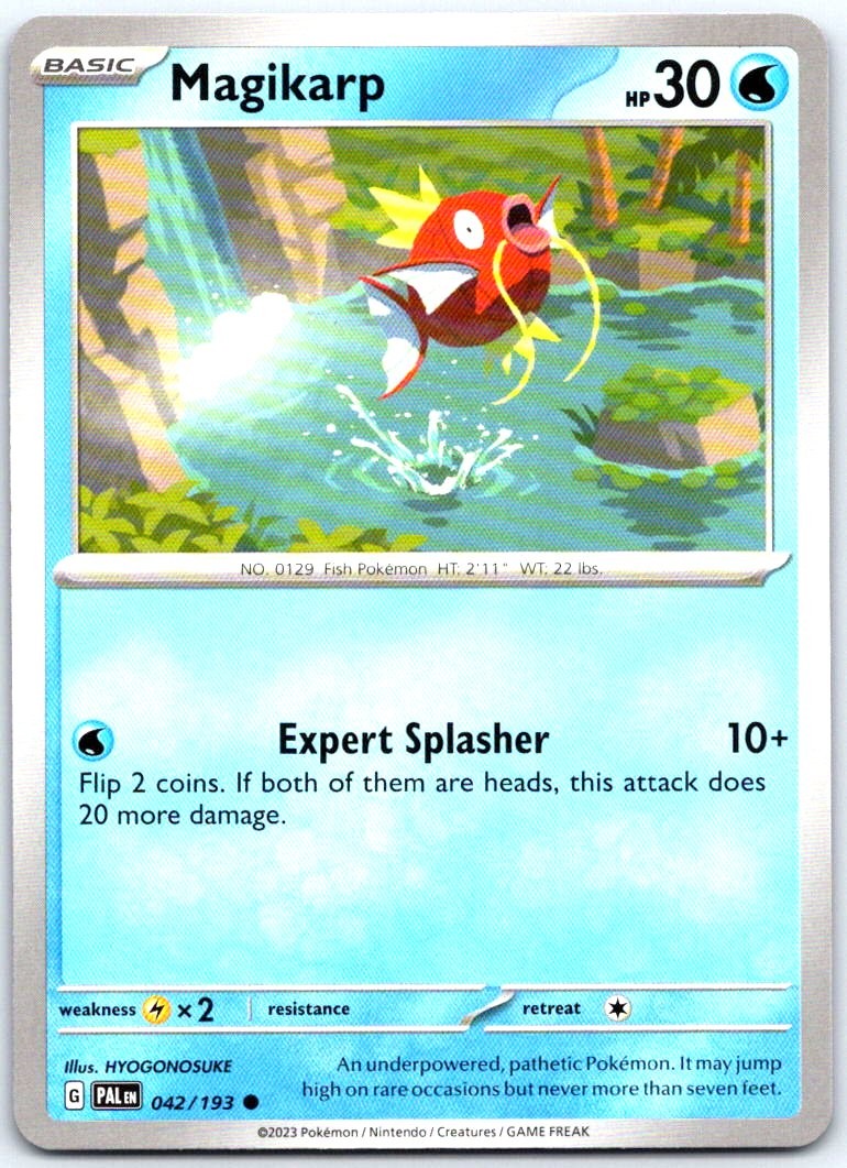 Magikarp 042/193 SV02: Paldea Evolved NM Pokemon TCG
