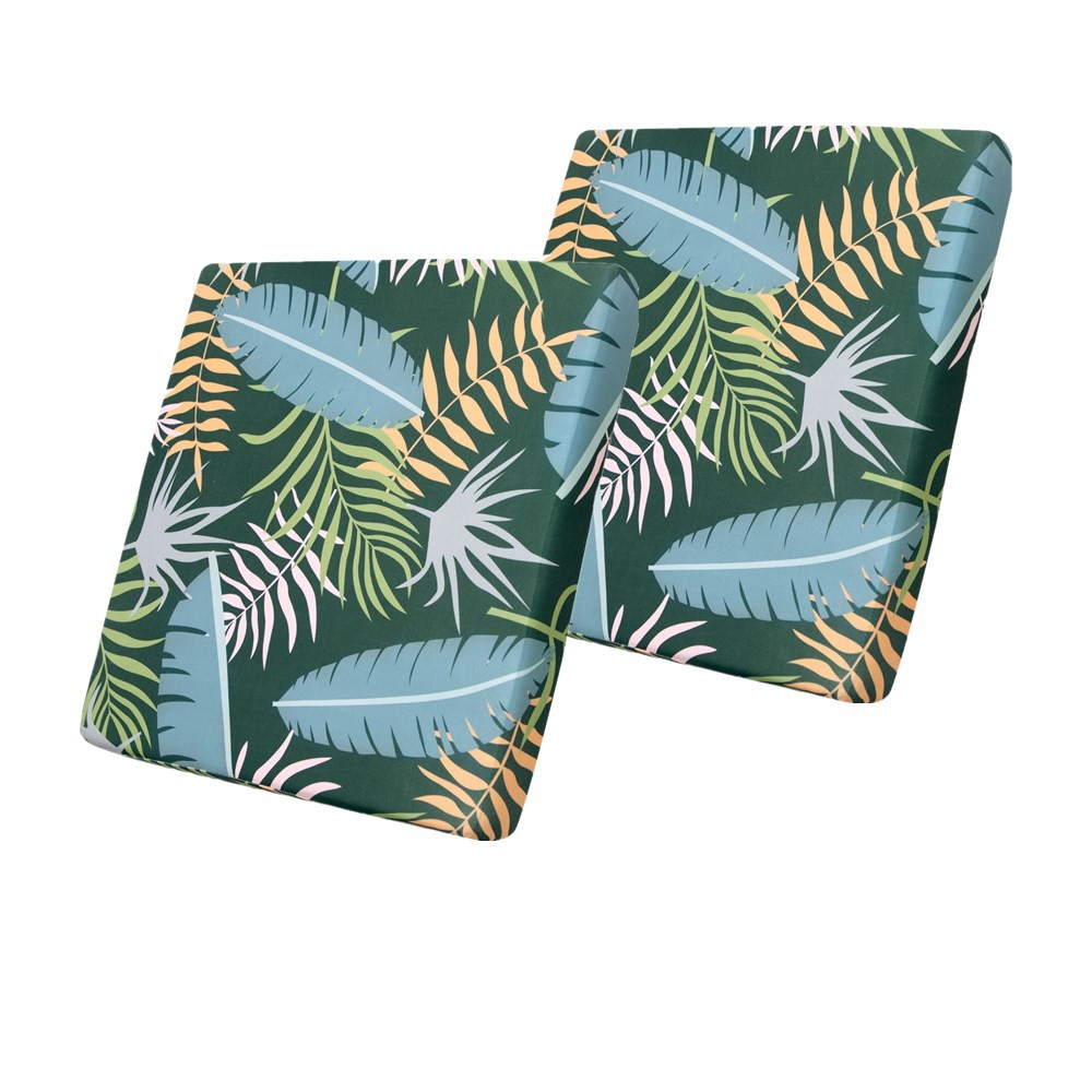 2/6/8Pcs Patio Stretch Sofa Cushion Covers Outdoor Cushion Cover Replacement