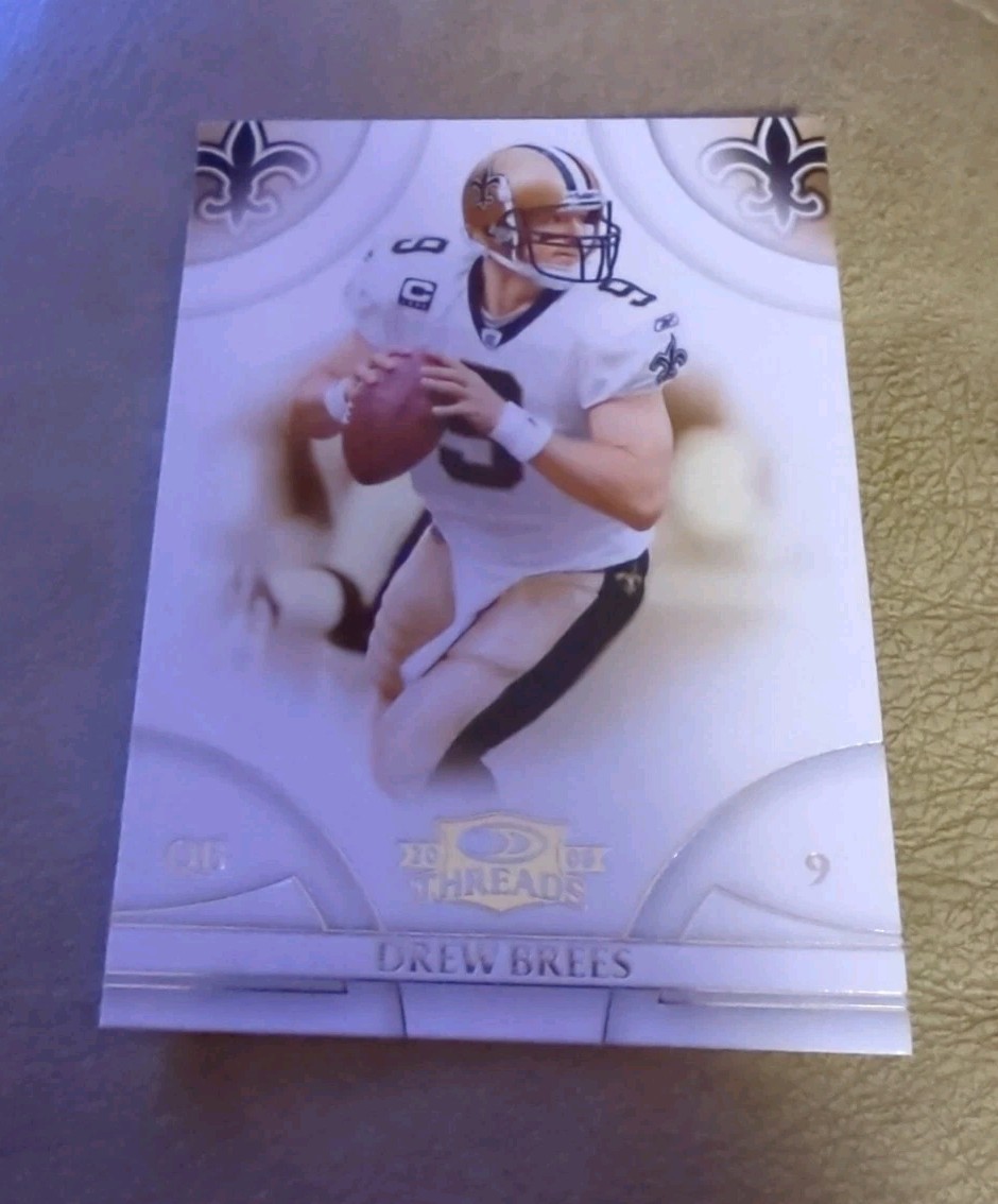 2008 Donruss Threads Drew Brees New Orleans Saints #77 2008 Donruss Threads Drew Brees New Orleans Saints #77