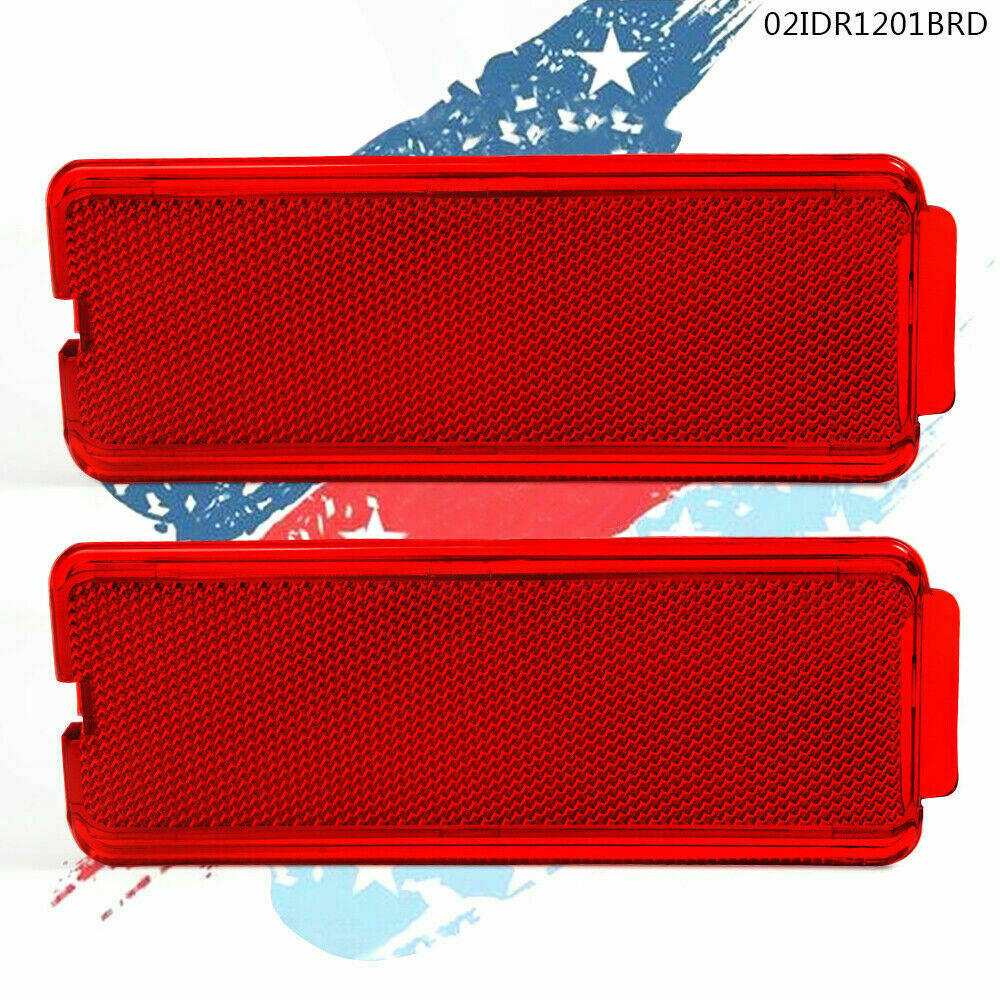 Reflector Light Lens Fit For Ford 1999-07 F250 F350 F450 F550 Super Duty 2 Door