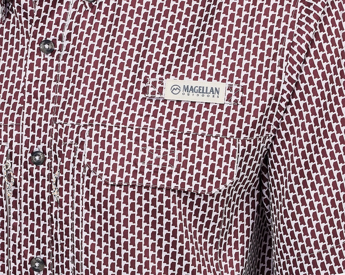 Magellan Mississippi State Bulldogs Short Sleeve Shirt Size LARGE Magellan Mississippi State Bulldogs Short Sleeve Shirt Size LARGE