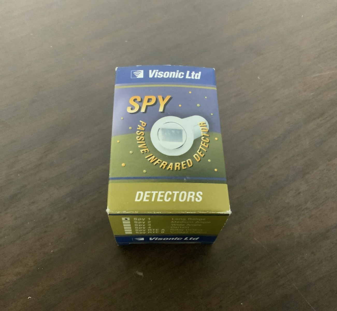 NEW Visonic Ltd SPY-1 Wired Long Range PIR Passive Infrared Motion Detector NEW Visonic Ltd SPY-1 Wired Long Range PIR Passive Infrared Motion Detector