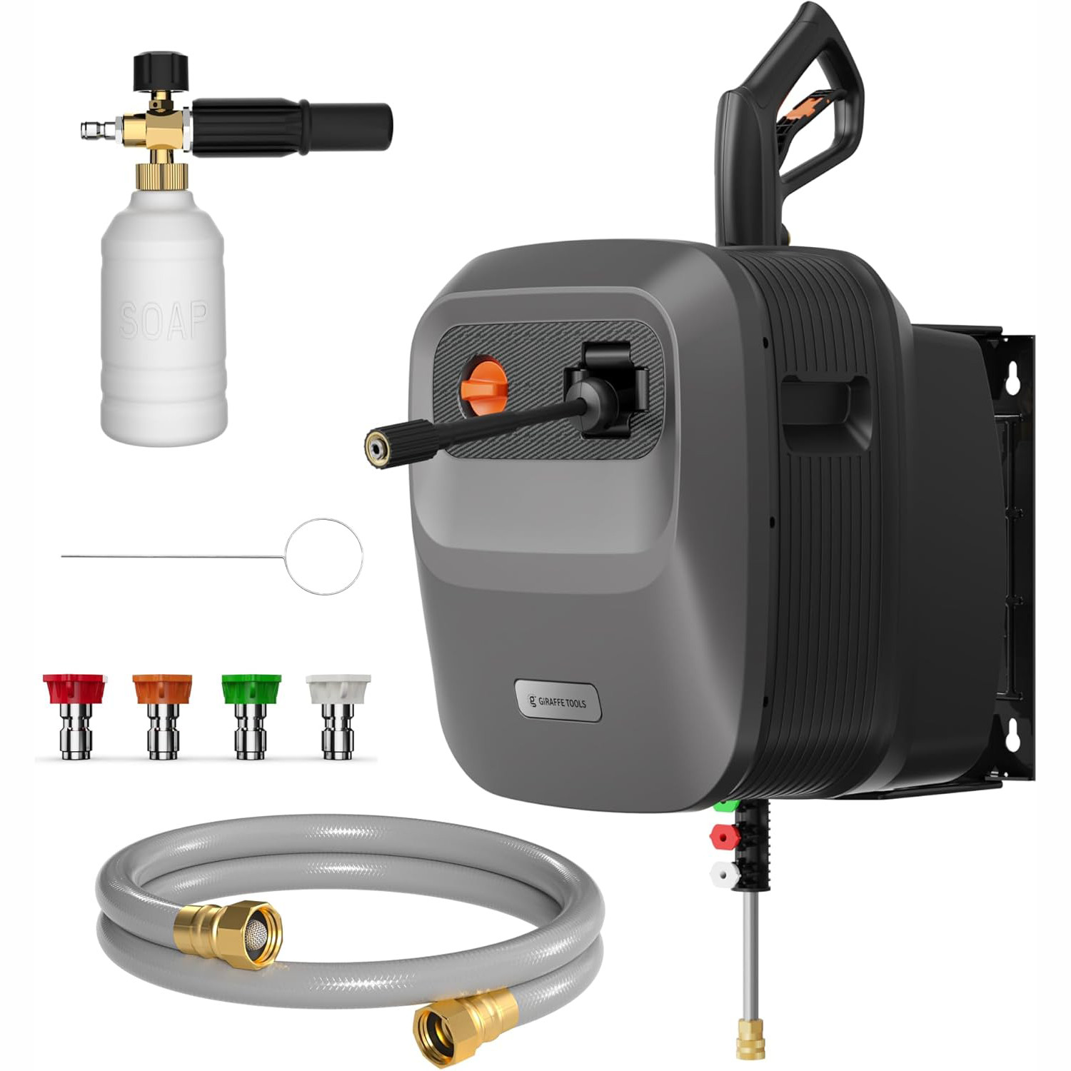Giraffe Tools 2400 PSI Grandfalls Pressure Washer G20BPRO, Electric Power Washer
