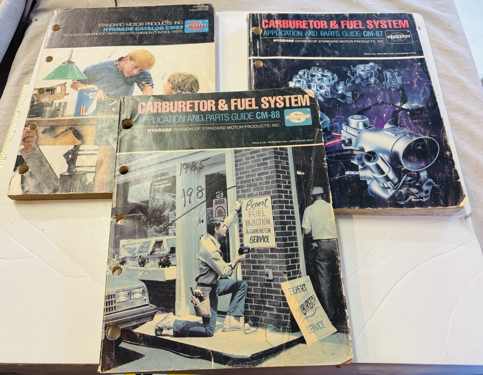3 Standard Hygrade Carburetor Application & Parts Catalog