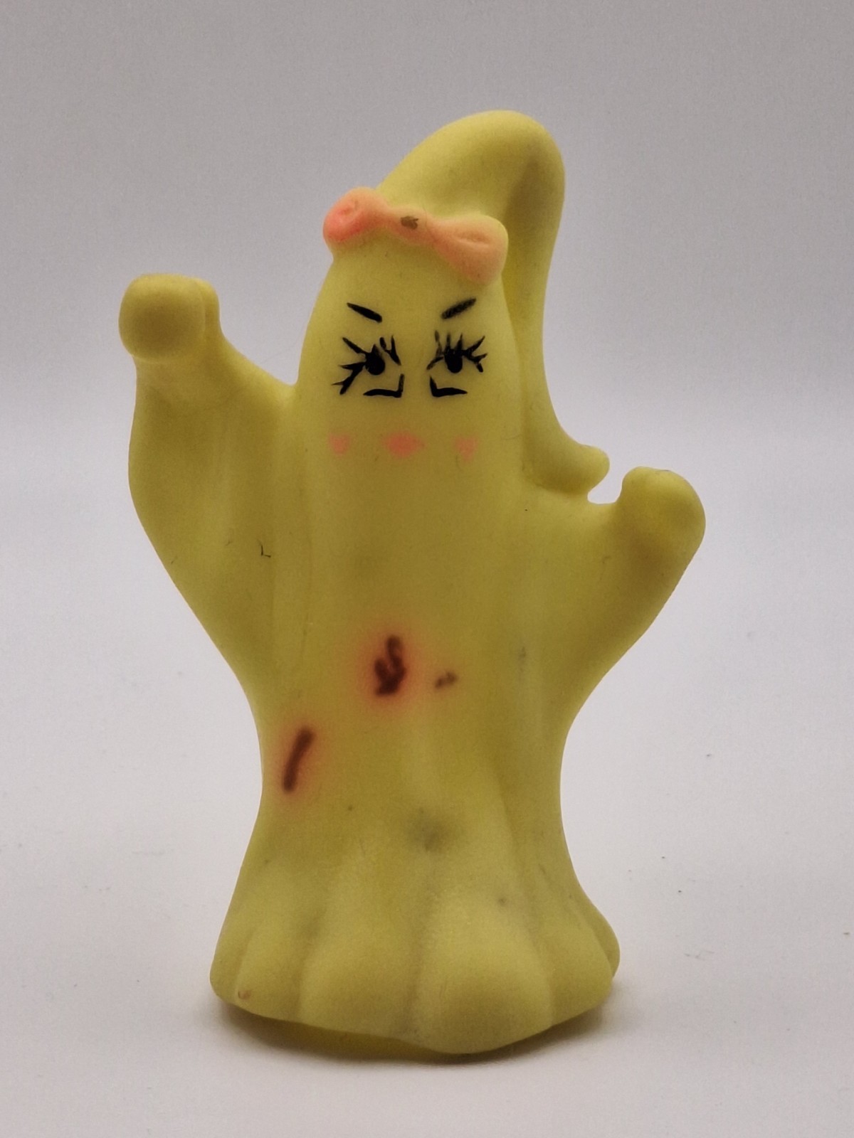 Vtg 1968 Hasbro Kooky Spooky Ghost Finger Puppet Glow in Dark Toy Teena Terror