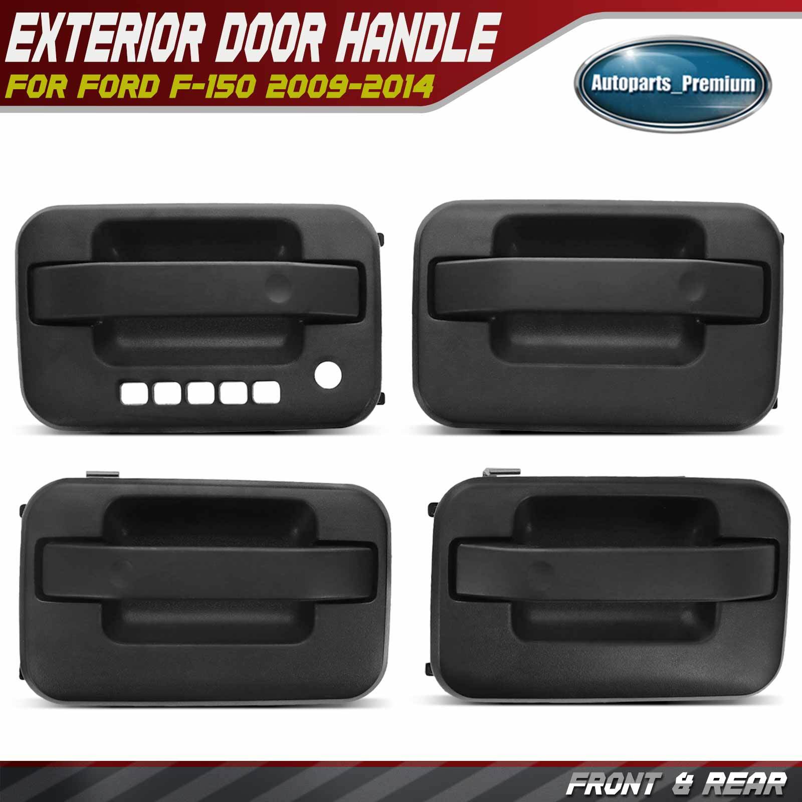 4x Upgraded Metal Outside Handle for Ford F-150 F150 2009-2014 Front & Rear Side
