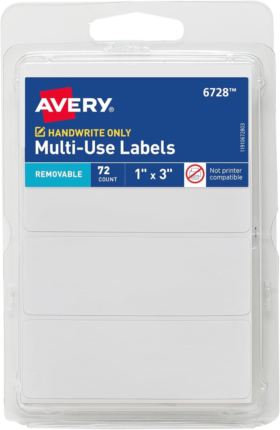 Avery Multi-Use Removable Labels, 1