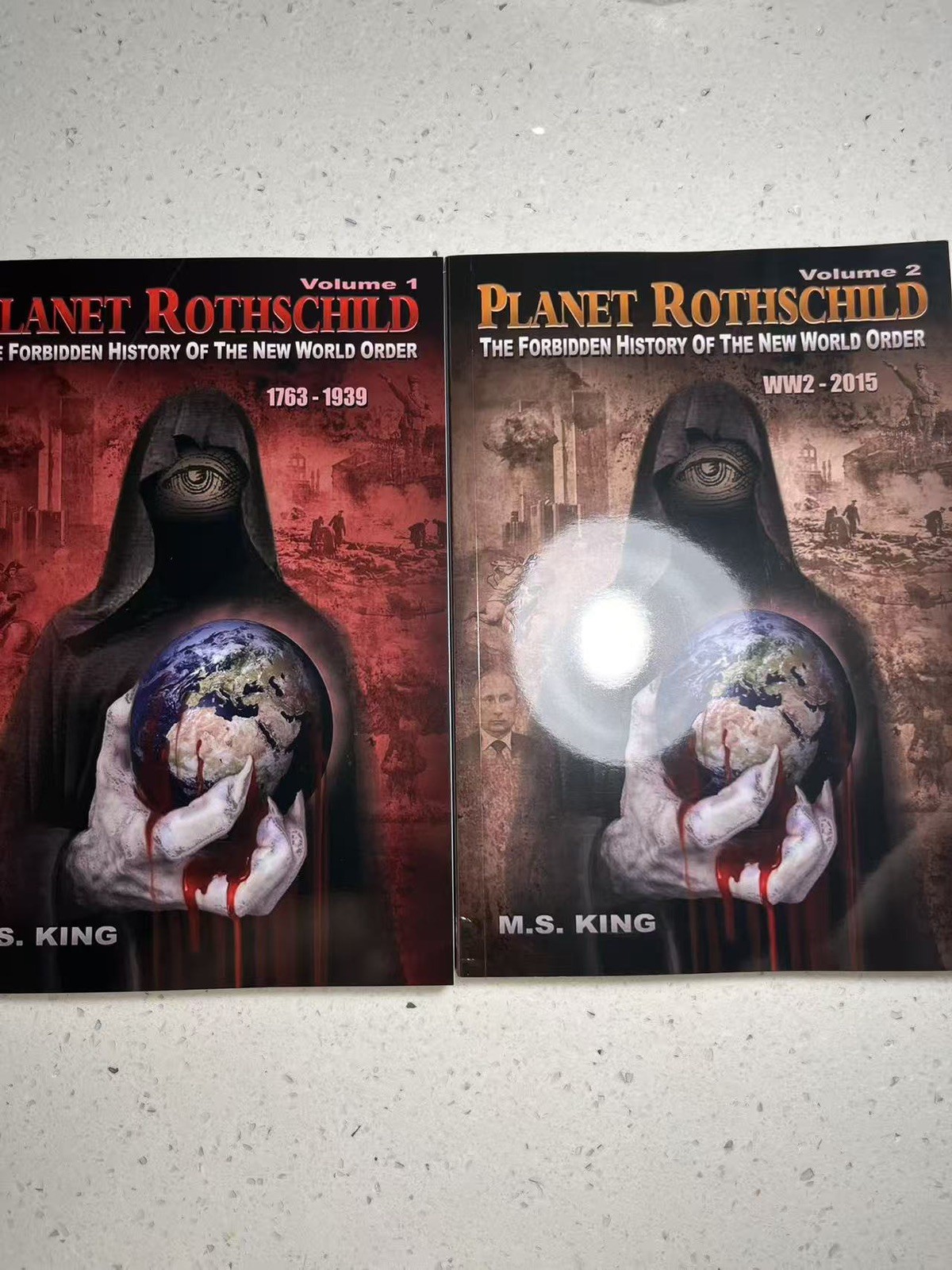 Planet Rothschild Volumes 1 & 2 The Forbidden History of the NWO MS King Reprint Planet Rothschild Volumes 1 & 2 The Forbidden History of the NWO MS King Reprint