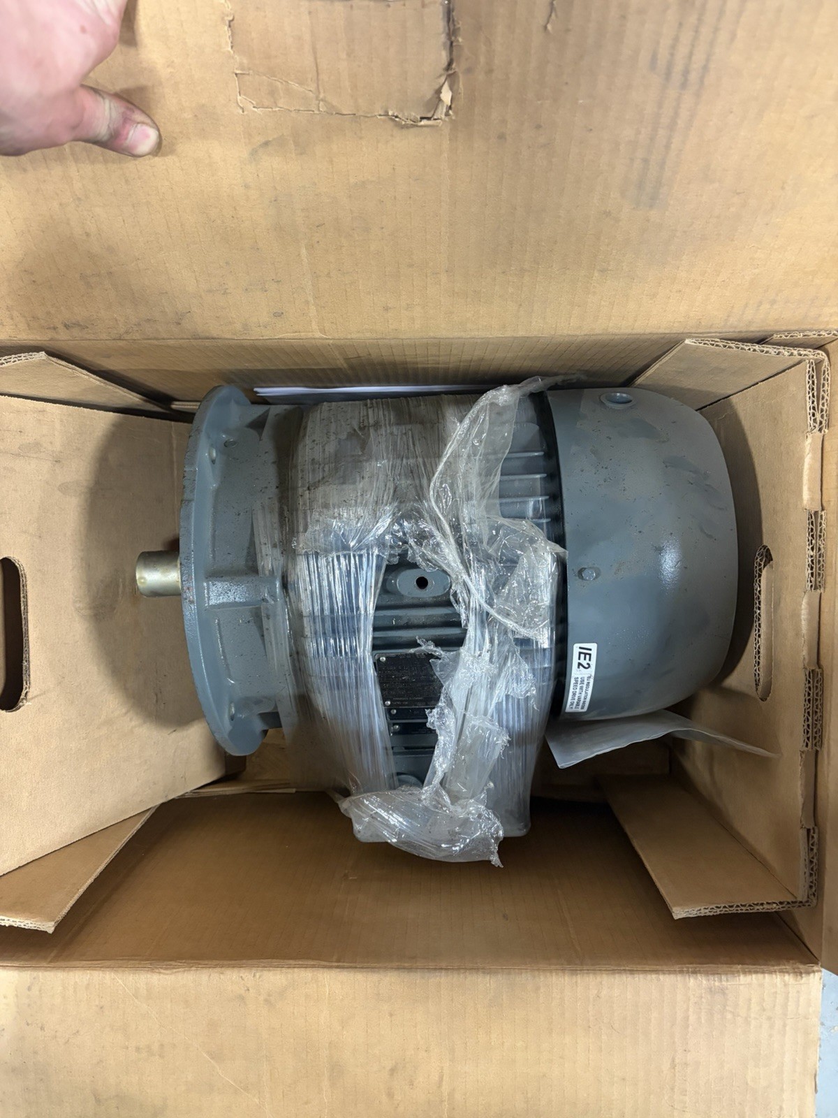 NEW WEG TE1BF0X0#50 W22 NEMA  7.5 HP 3 Phase AC Motor 1035902844 W22 High Eff.