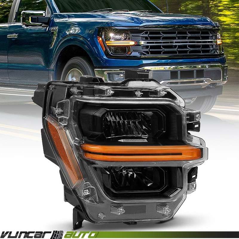 Assembly LED Headlight For Ford F-150 2024 2025 2026 W/ Module Passenger Right Assembly LED Headlight For Ford F-150 2024 2025 2026 W/ Module Passenger Right
