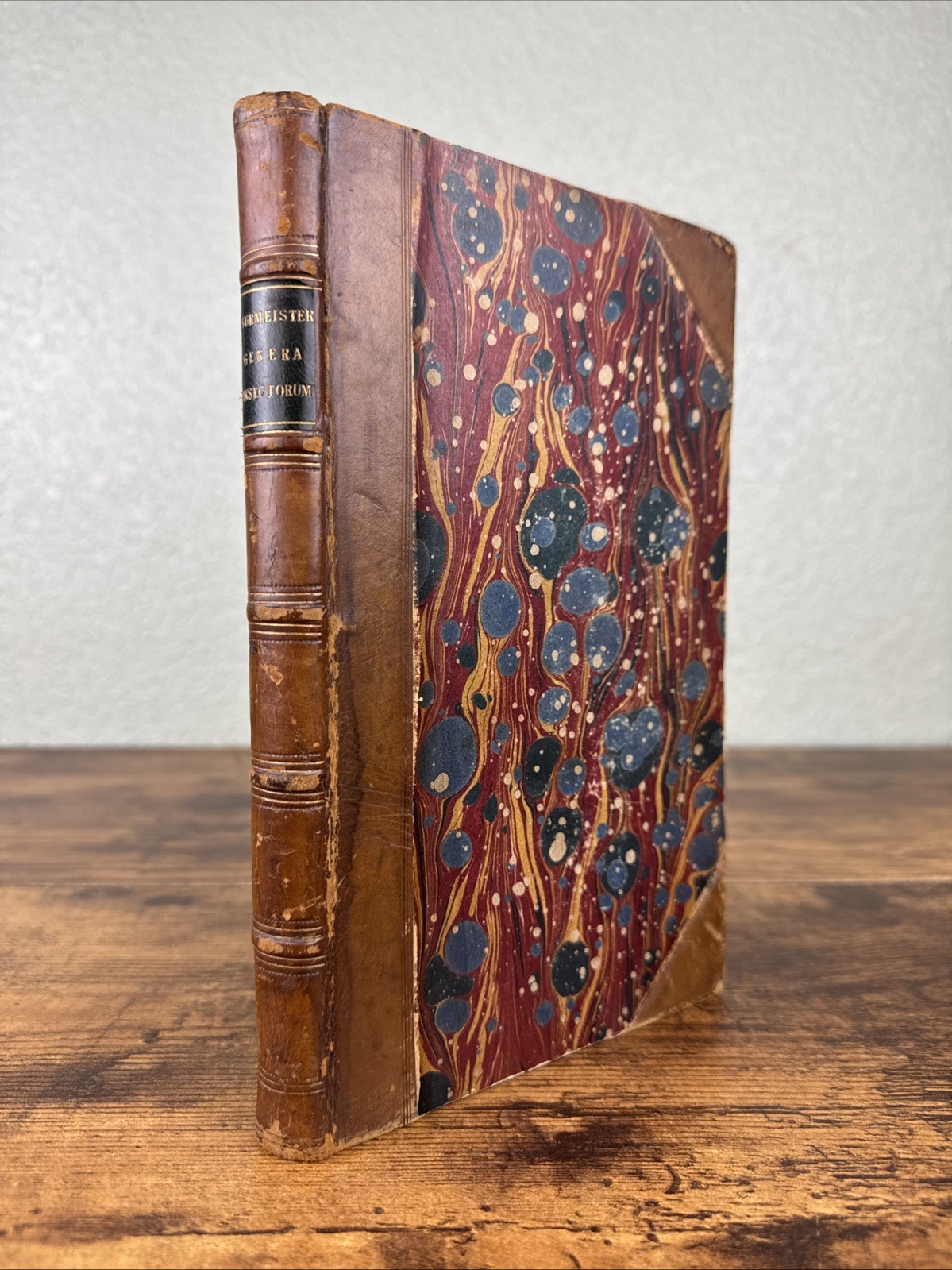 1838 BURMEISTER GENERA INSECTORUM ENTOMOLOGY 40 HAND-COLORED PLATES COMPLETE