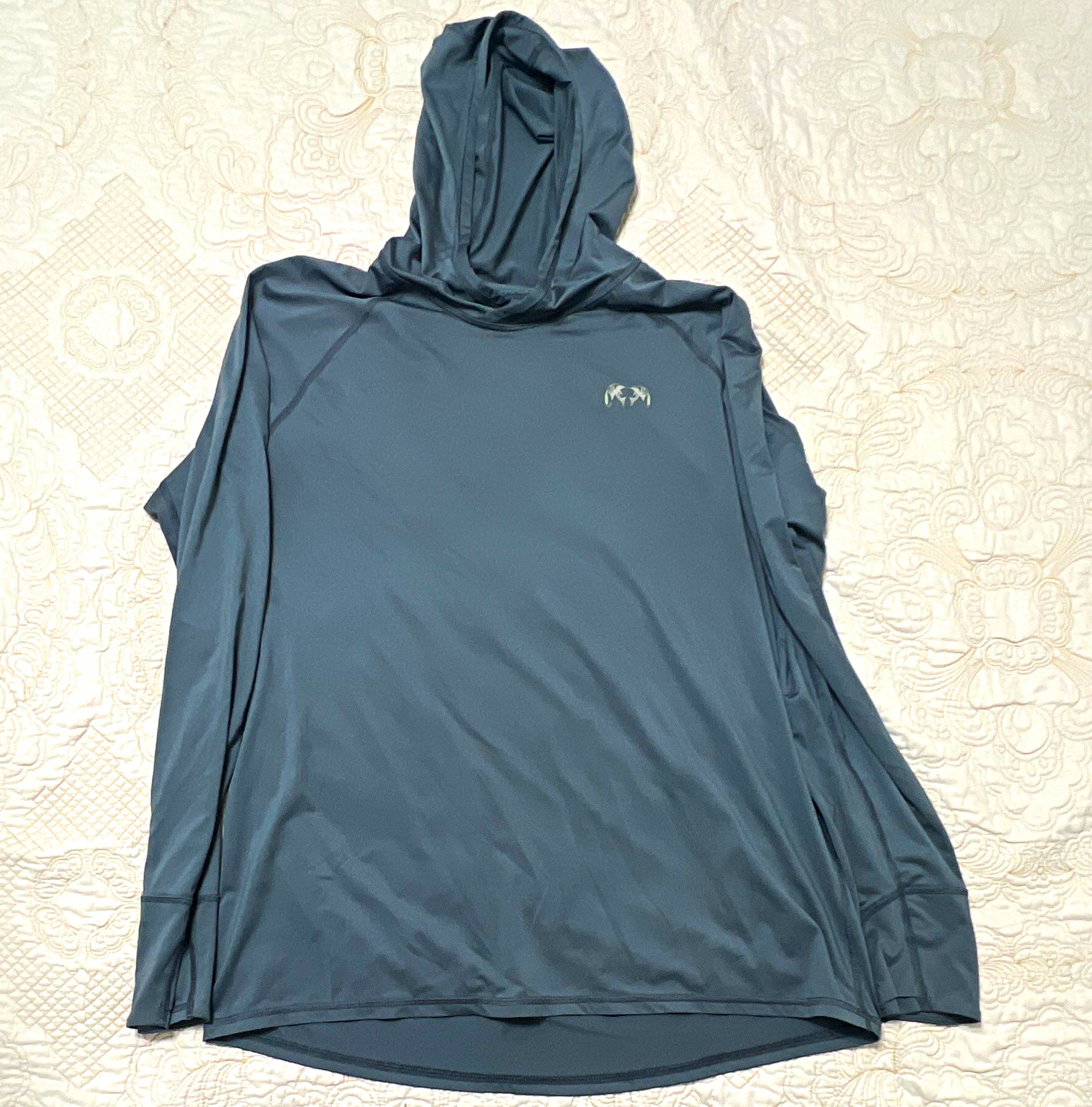 KUIU Gila Men’s L Blue Hooded Long Sleeve Top Scent Control Lightweight
