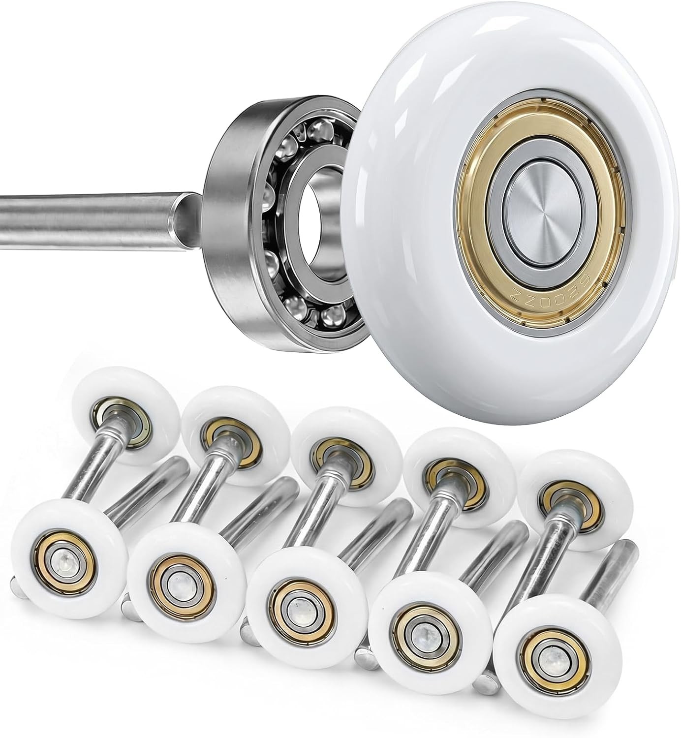 Terpheety Nylon Garage Door Rollers 10 Pack - 2\