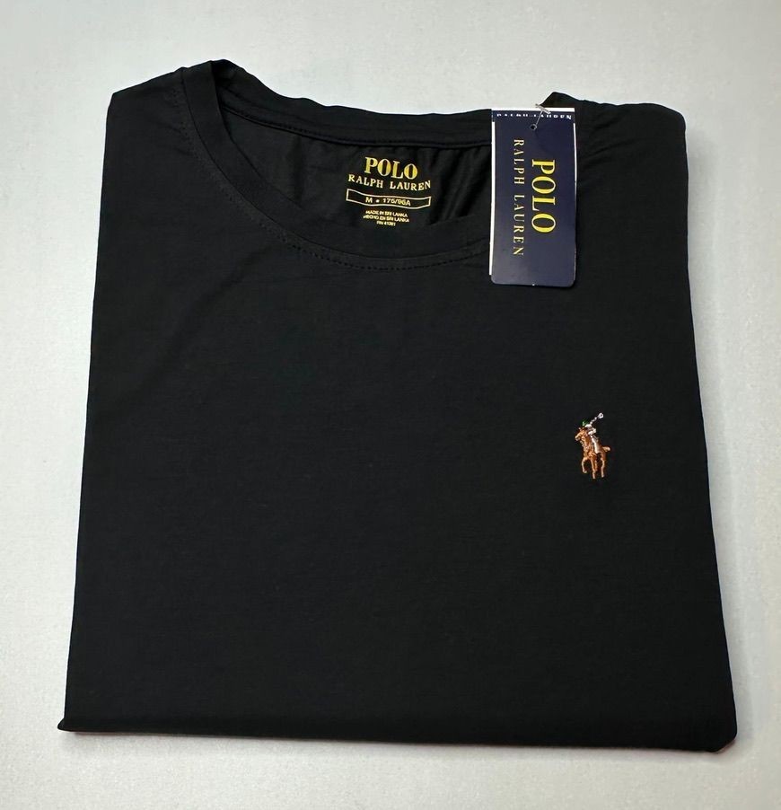 Polo Ralph Lauren Men Short Sleeve Crew Neck  Tee Black 
