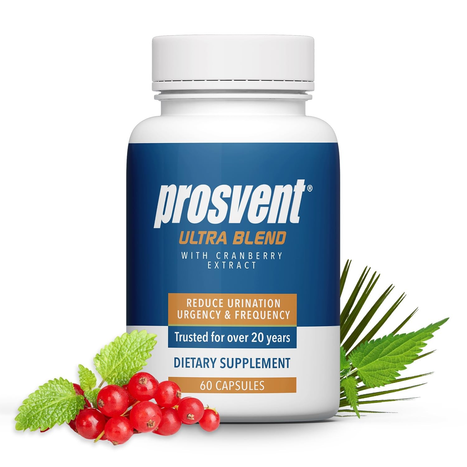 Prosvent Ultra Prostate Support with Cranberry, 60 Capsules Prosvent Ultra Prostate Support with Cranberry, 60 Capsules
