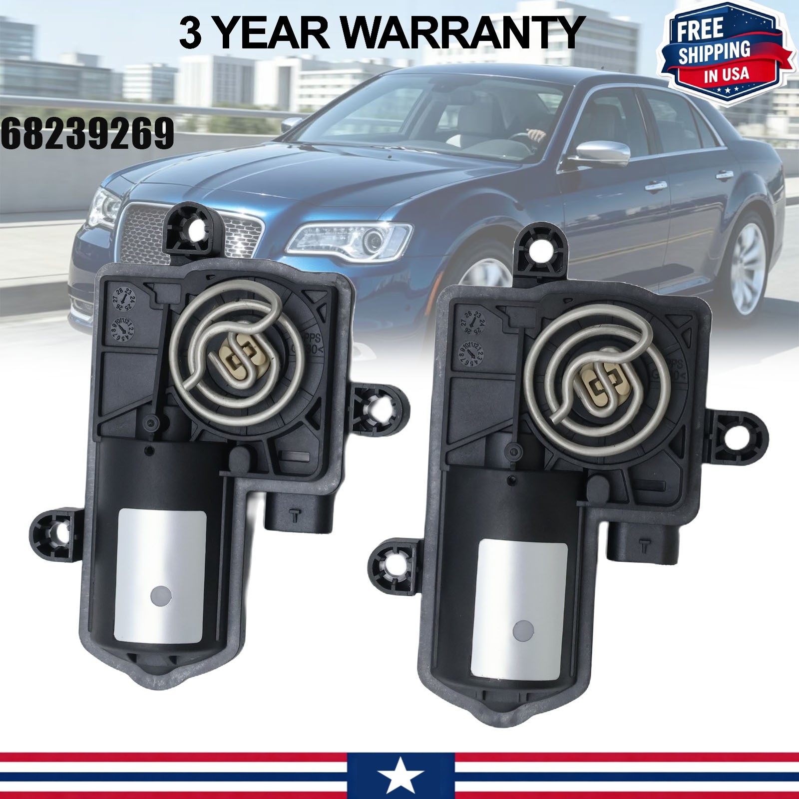 For 2015-2022 Dodge Charger 5.7L 6.2L×2 Active Exhaust Valve Actuator Left+Right
