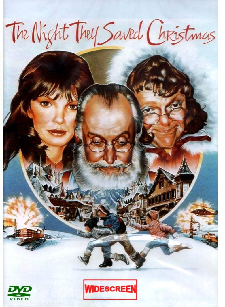 Night They Saved Christmas  1984 DVD Holiday Widescreen Jaclyn Smith  Art Carney