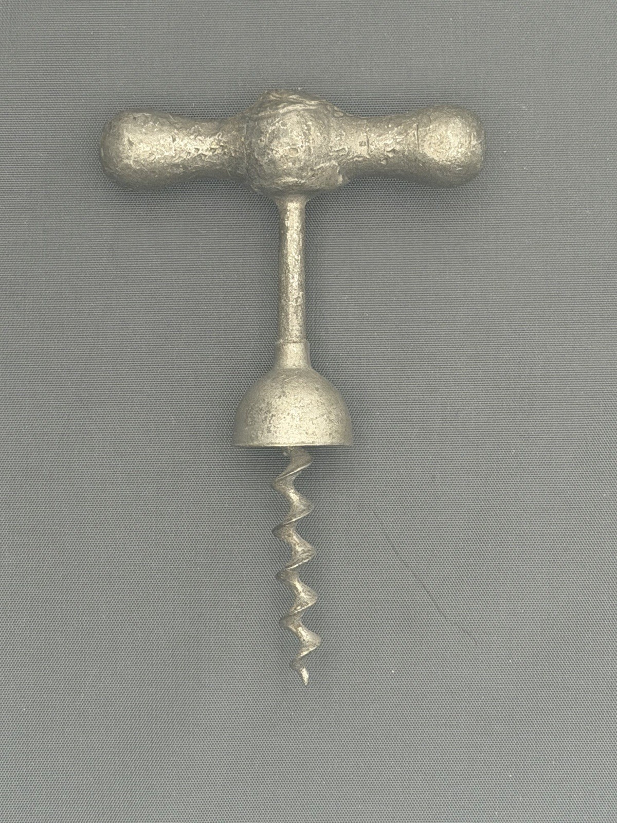 An Antique American William Bennitt magic patent with a metal handle Corkscrew