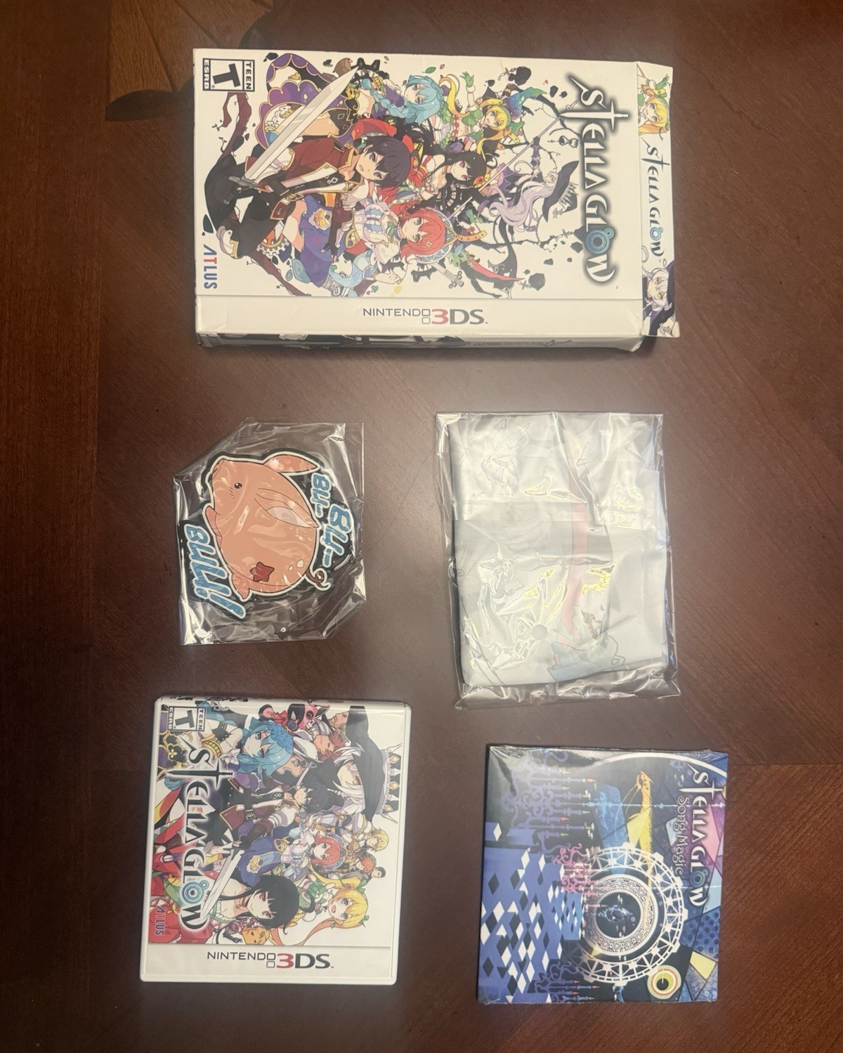Atlus Stella Glow Launch Edition w/ Manual Included - Nintendo 3DS (NTSC-U/C) Atlus Stella Glow Launch Edition w/ Manual Included - Nintendo 3DS (NTSC-U/C)