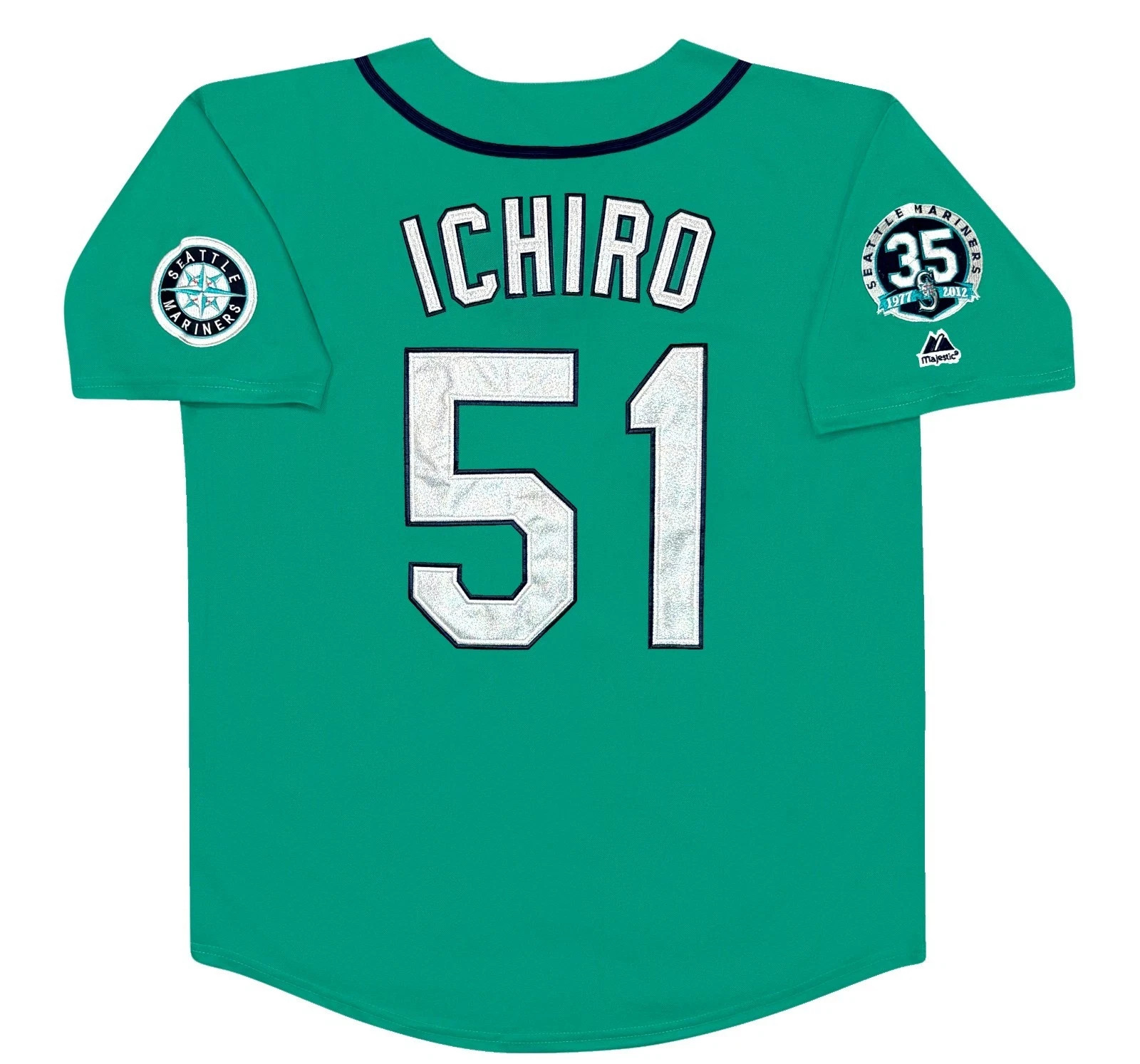 Ichiro Suzuki 2012 Seattle Mariners Home Road Alt Men\'s 35th Anniversary Jersey Ichiro Suzuki 2012 Seattle Mariners Home Road Alt Men\'s 35th Anniversary Jersey