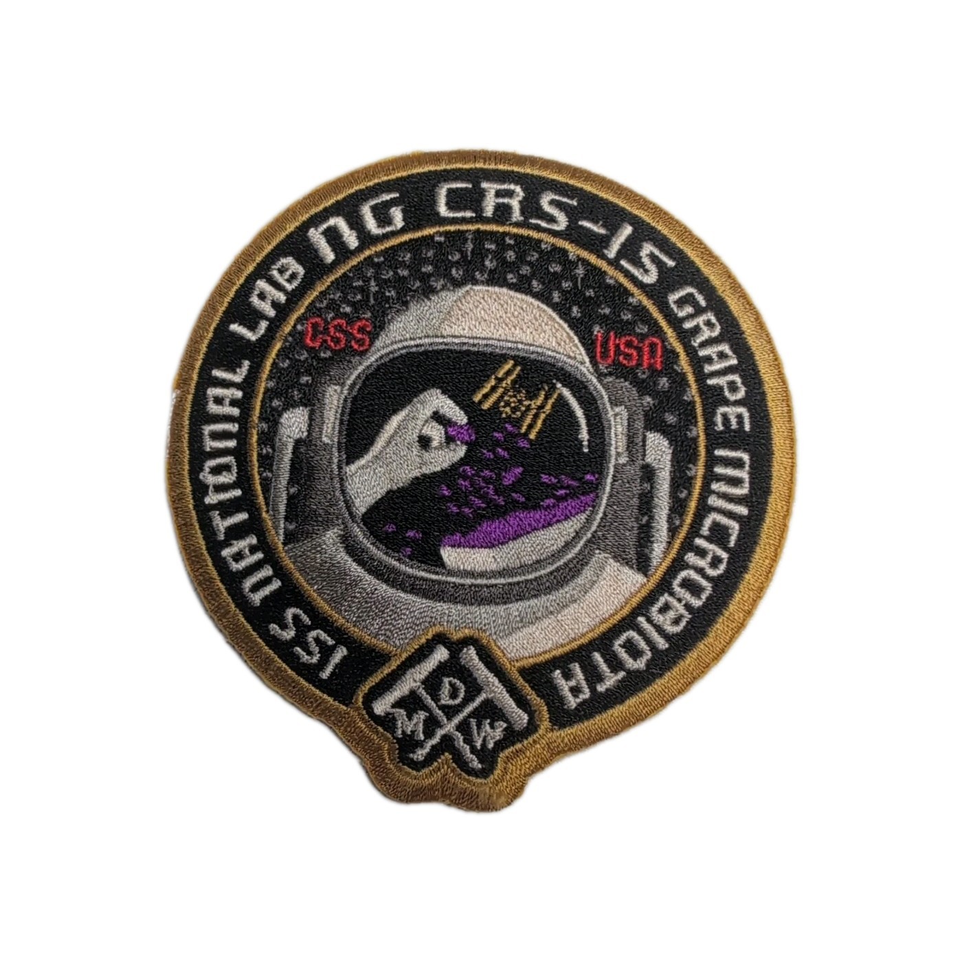 Michael David Winery Patch Space Grape Crs Astronaut 2021 Collectible Rare 